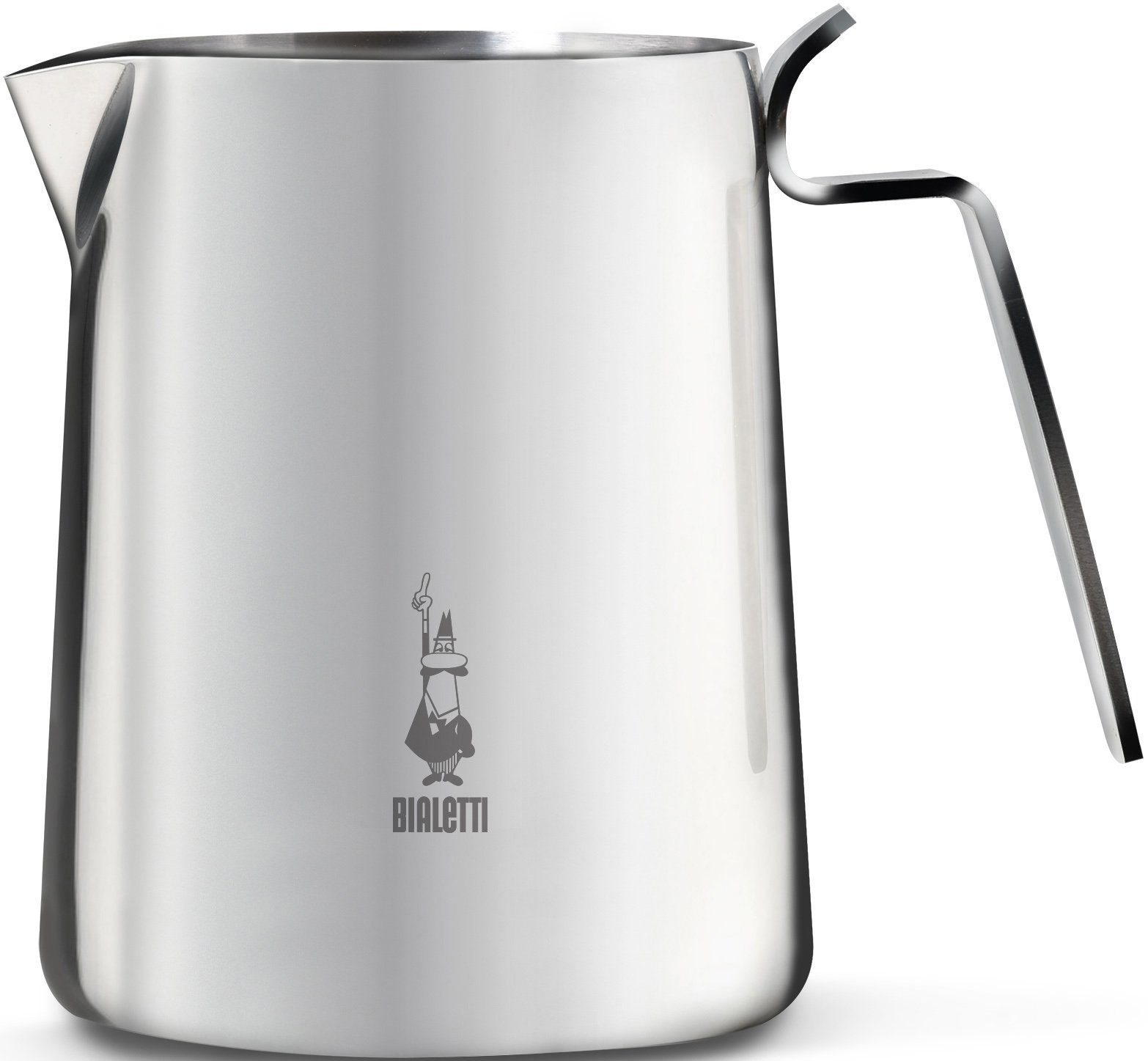 BIALETTI Milchkanne Bricco, 0,3 l, Edelstahl 18/10, zum Erwärmen, Kochen und Aufschäumen
