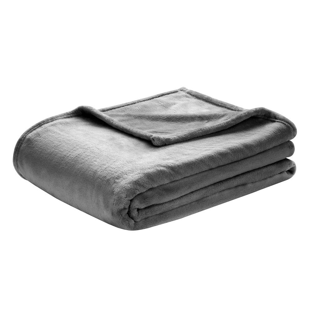 Wohndecke Premium Kuscheldecke Cashmere Touch » Wohndecke 150 x 200 cm, VewoTex, » weiche Tagesdecke 450 g/m²