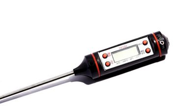 PRECORN Bratenthermometer Digitales LCD Kochthermometer Einstichthermometer Küchenthermometer