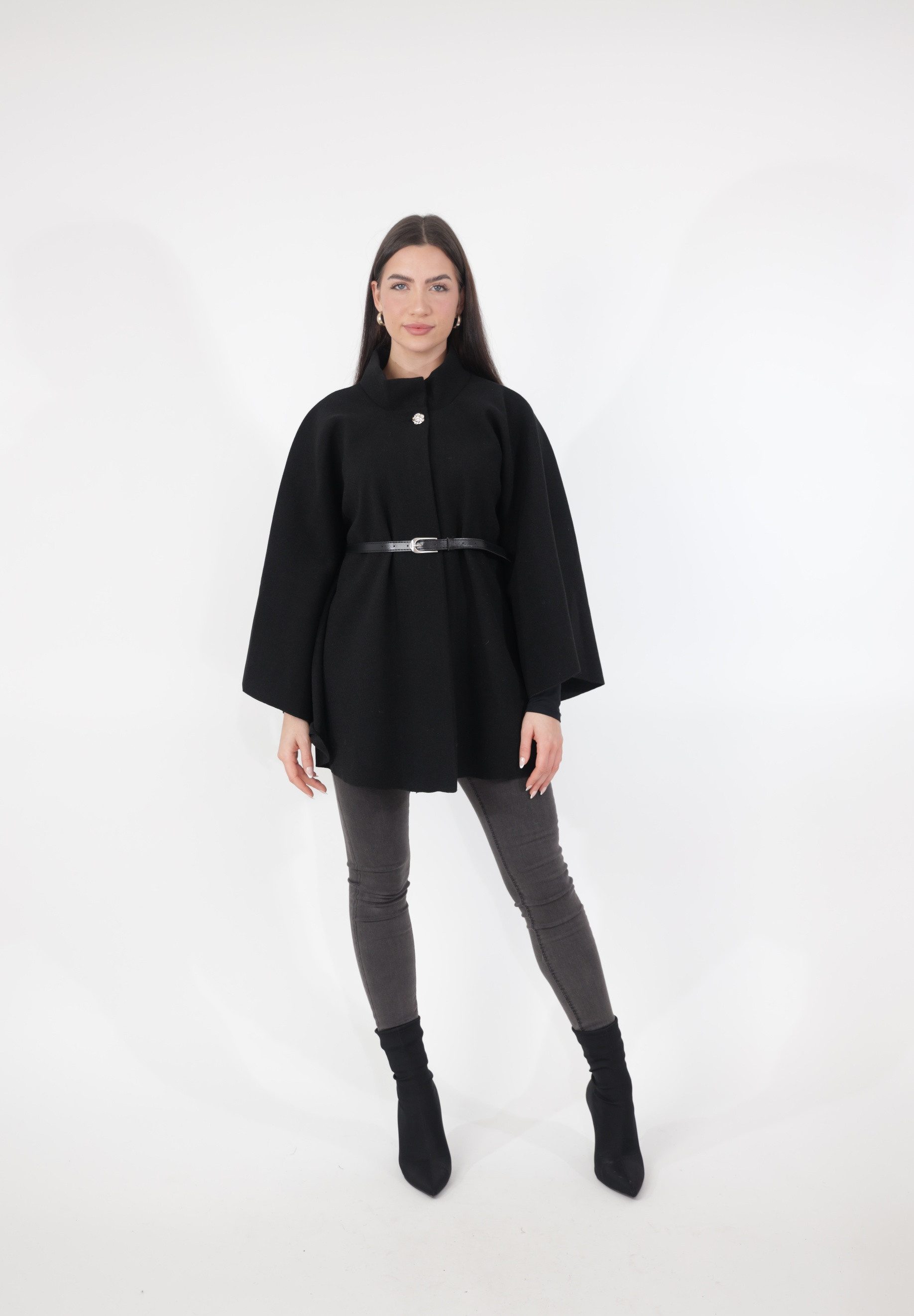 Elara Poncho Jacke