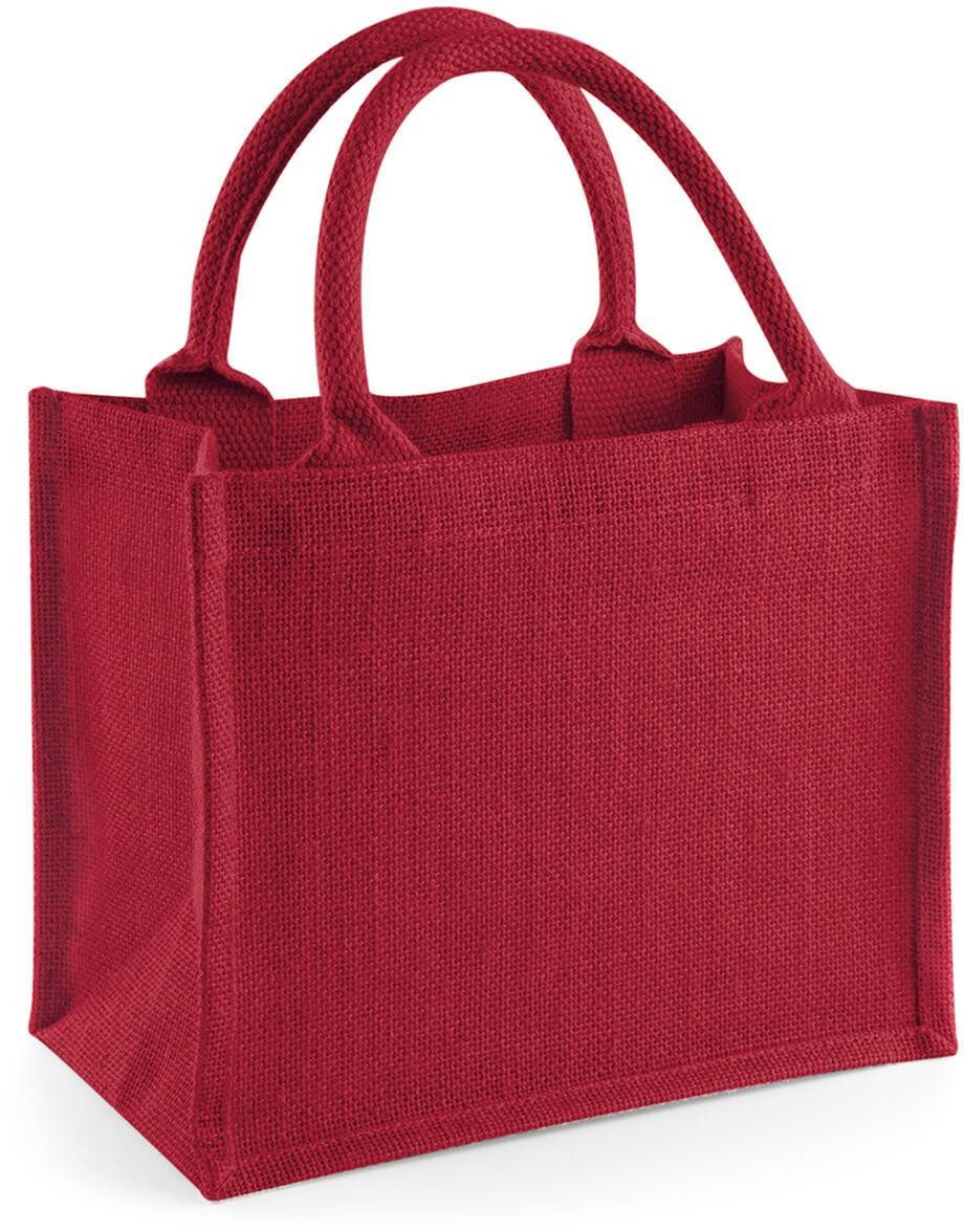 Westford Mill Umhängetasche Jute Mini Gift Bag 26 x 22 x 14 cm