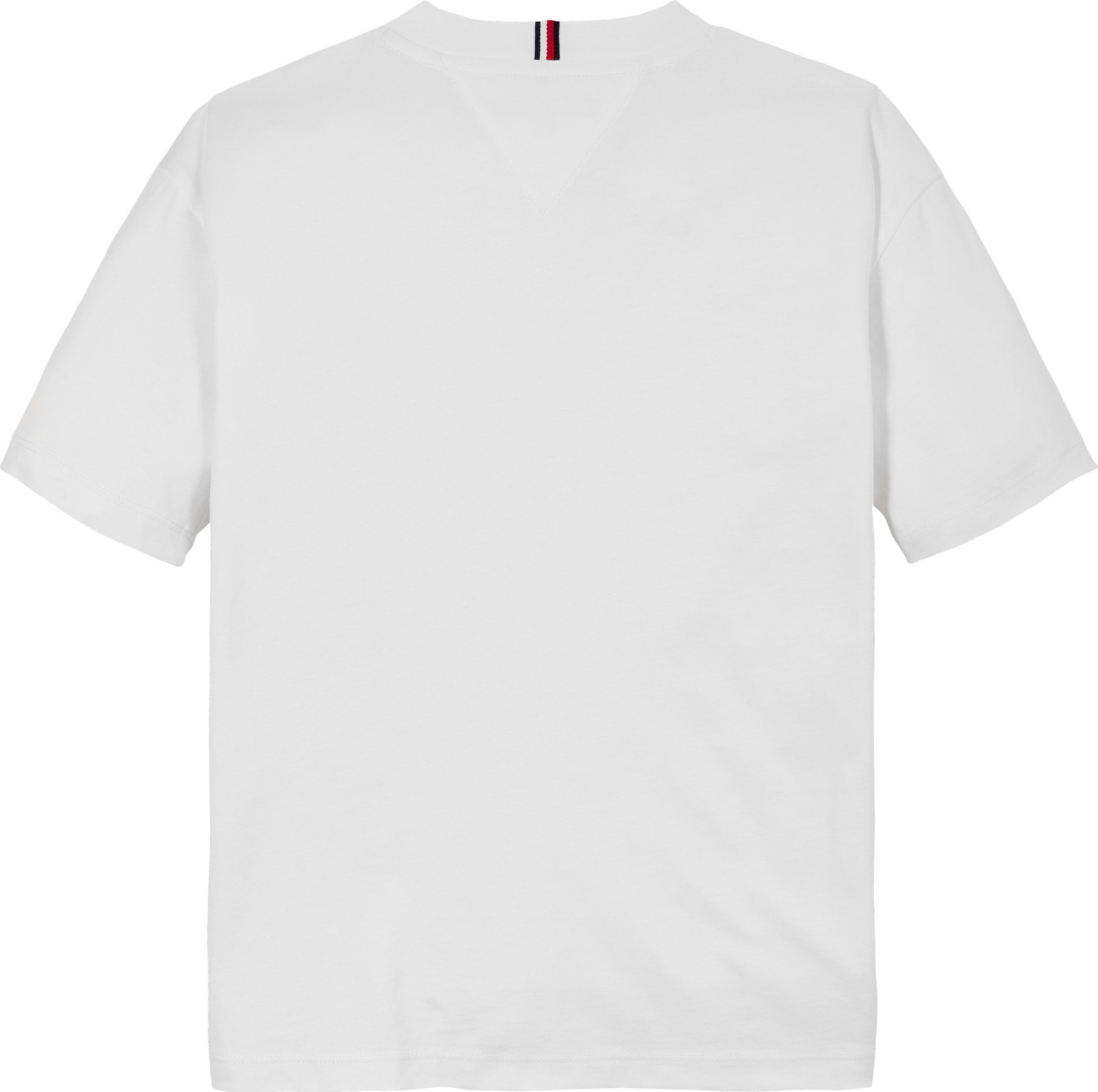 Tommy Hilfiger T-Shirt FLAG FUN TEE SS mit Logodruck – Bild 5 von 5