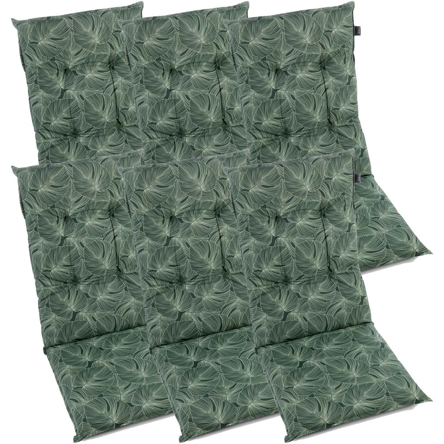 BURI Hochlehnerauflage Gartenstuhlauflagen 8cm dick Sitzauflagen günstig online kaufen