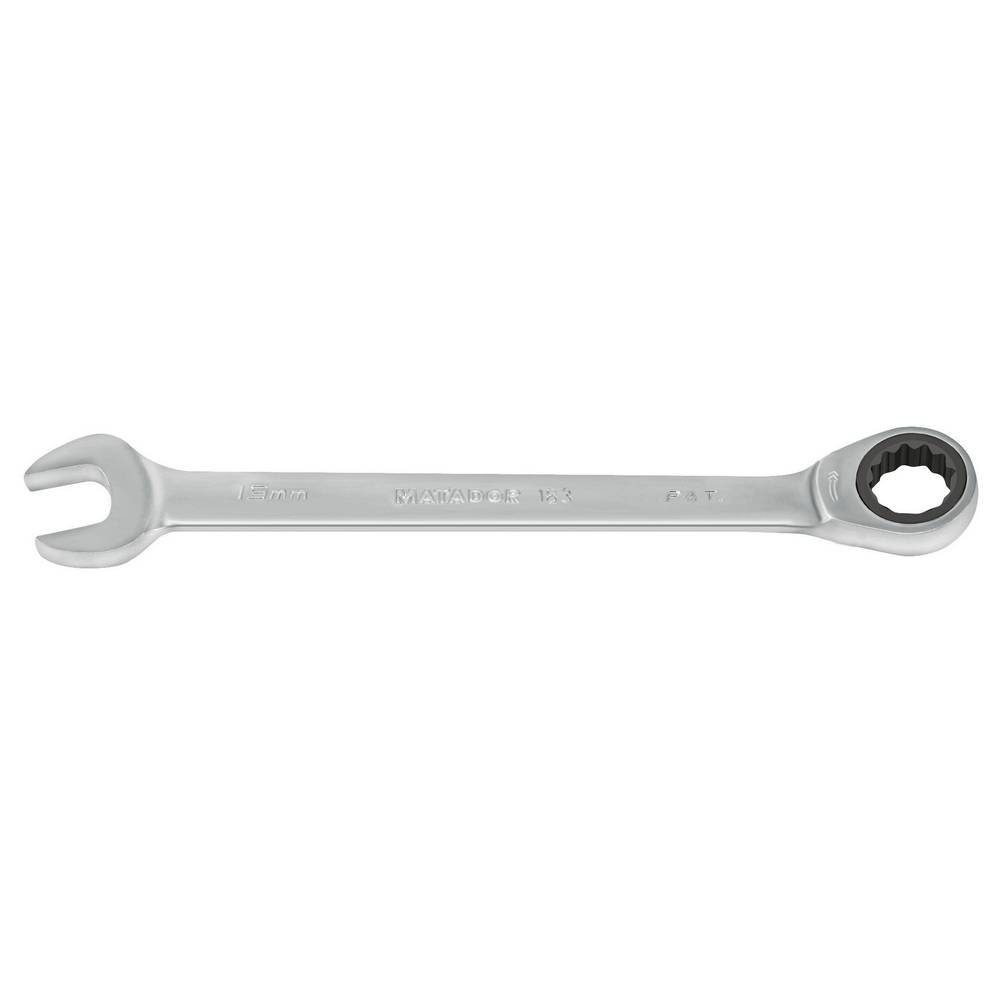 Matador Ringschlüssel Knarren-Ringmaulschlüssel-Satz, 12-tlg., 8 - 19 mm 01839120