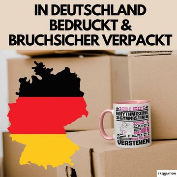 Trendation Tasse Rhythmische Gymnastin Geschenk Kaffee-Tasse Geschenkidee für Rhythmisc