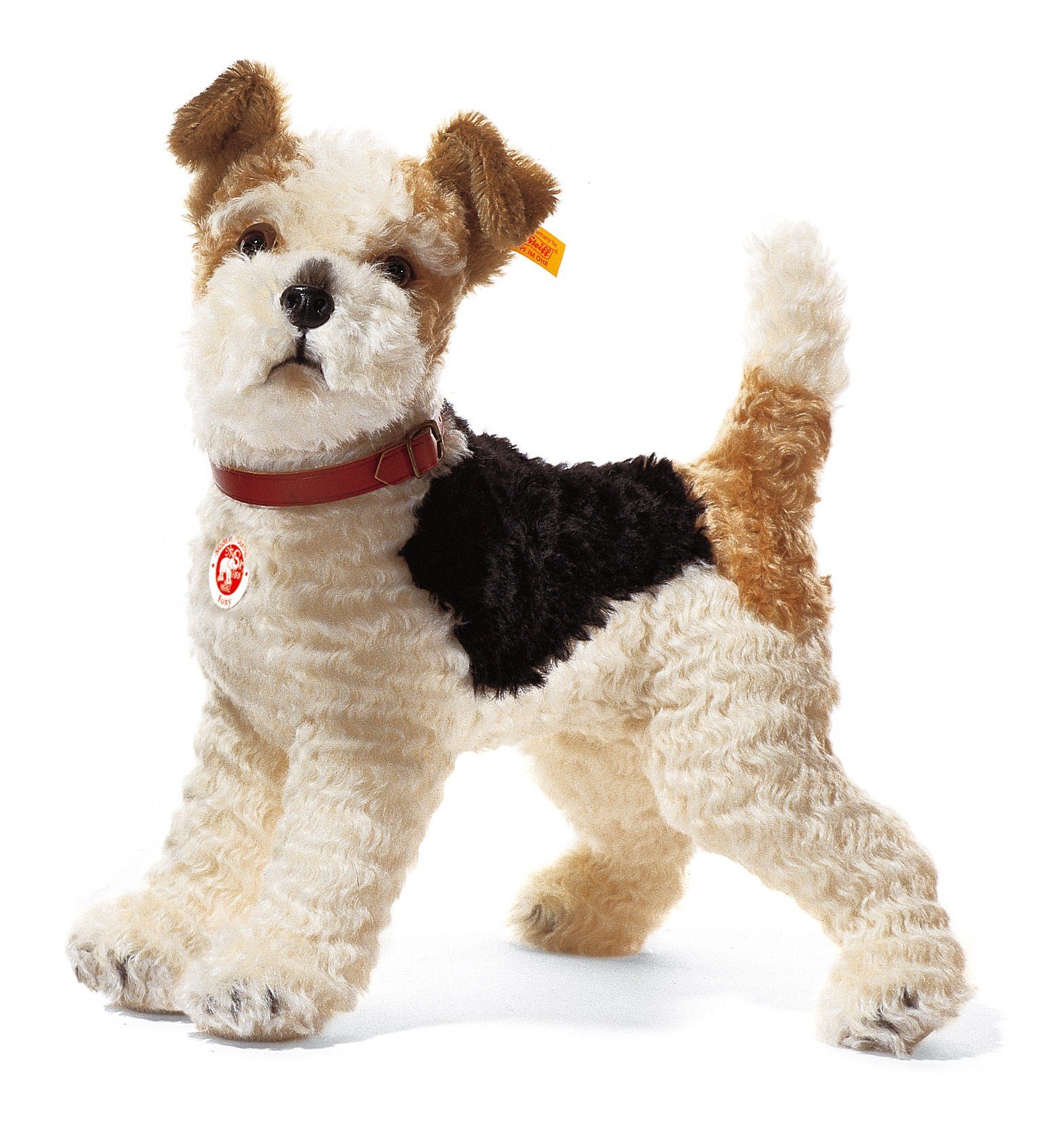 Steiff 031717 Hund Foxy Dekofigur Foxterrier cm 35