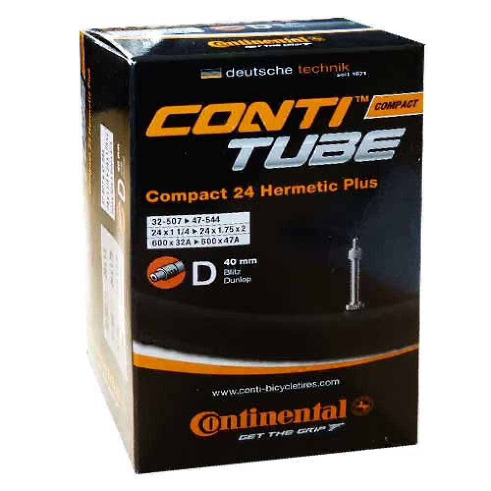 Fahrradschlauch Continental Schlauch Conti 24x1.25-1.75\" (32-47/507-544) Hermetic DV
