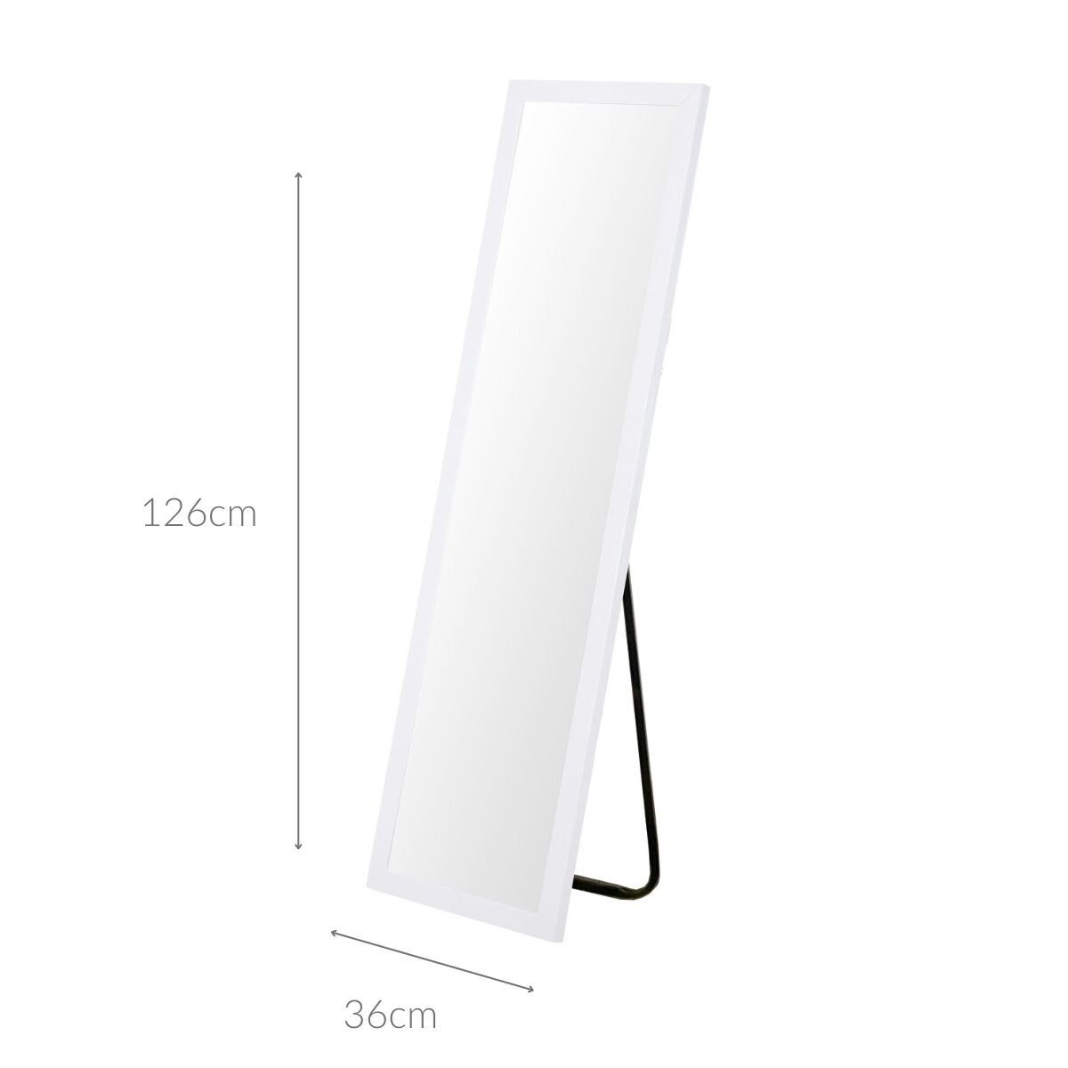 Home & styling collection Standspiegel Rechteckiger Standspiegel 126 cm