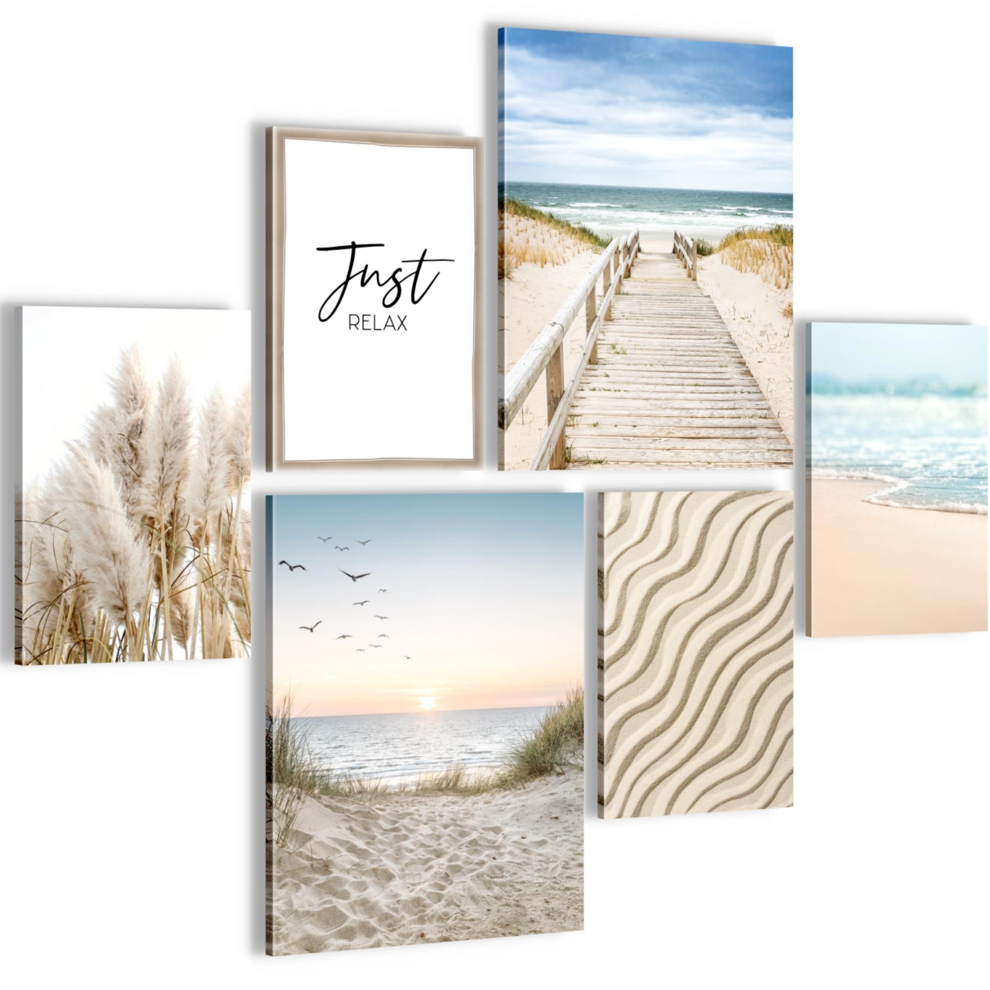 Novart Wandbild Meer Strand KEIN EXTRA günstig online kaufen