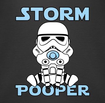 Shirtracer Shirtbody Storm Pooper Stormpooper Sprüche Baby