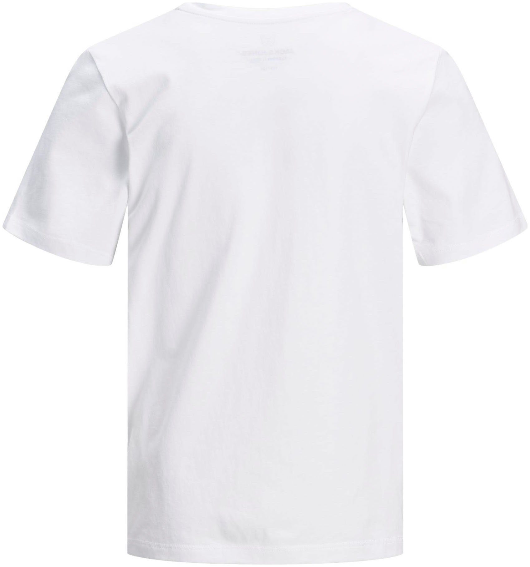 Jack & Jones JJEORGANIC white TEE T-Shirt Junior SS BASIC