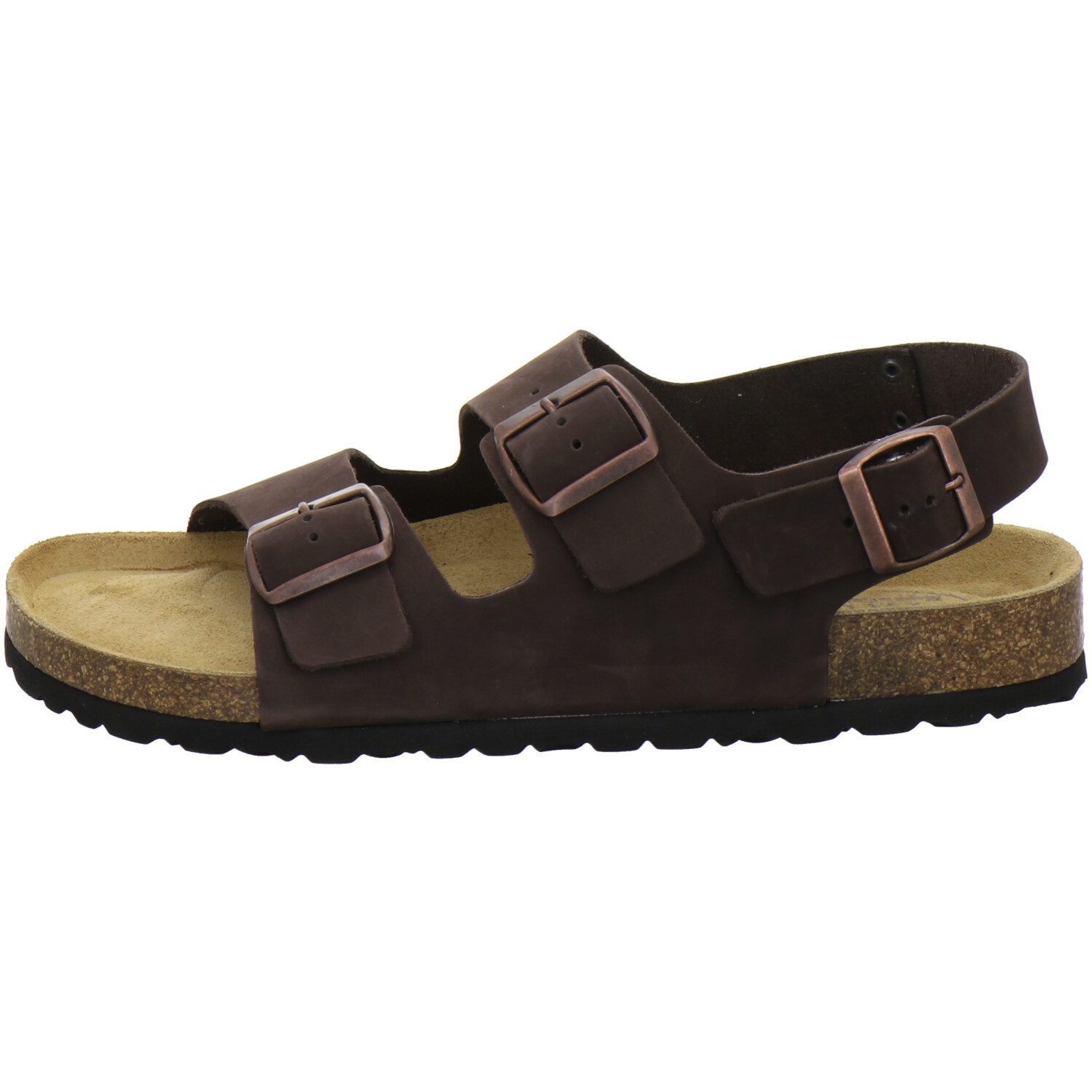 AFS-Schuhe 310567 Sandale Pantolette für Herren aus Leder mit Fußbett, Made in Germany