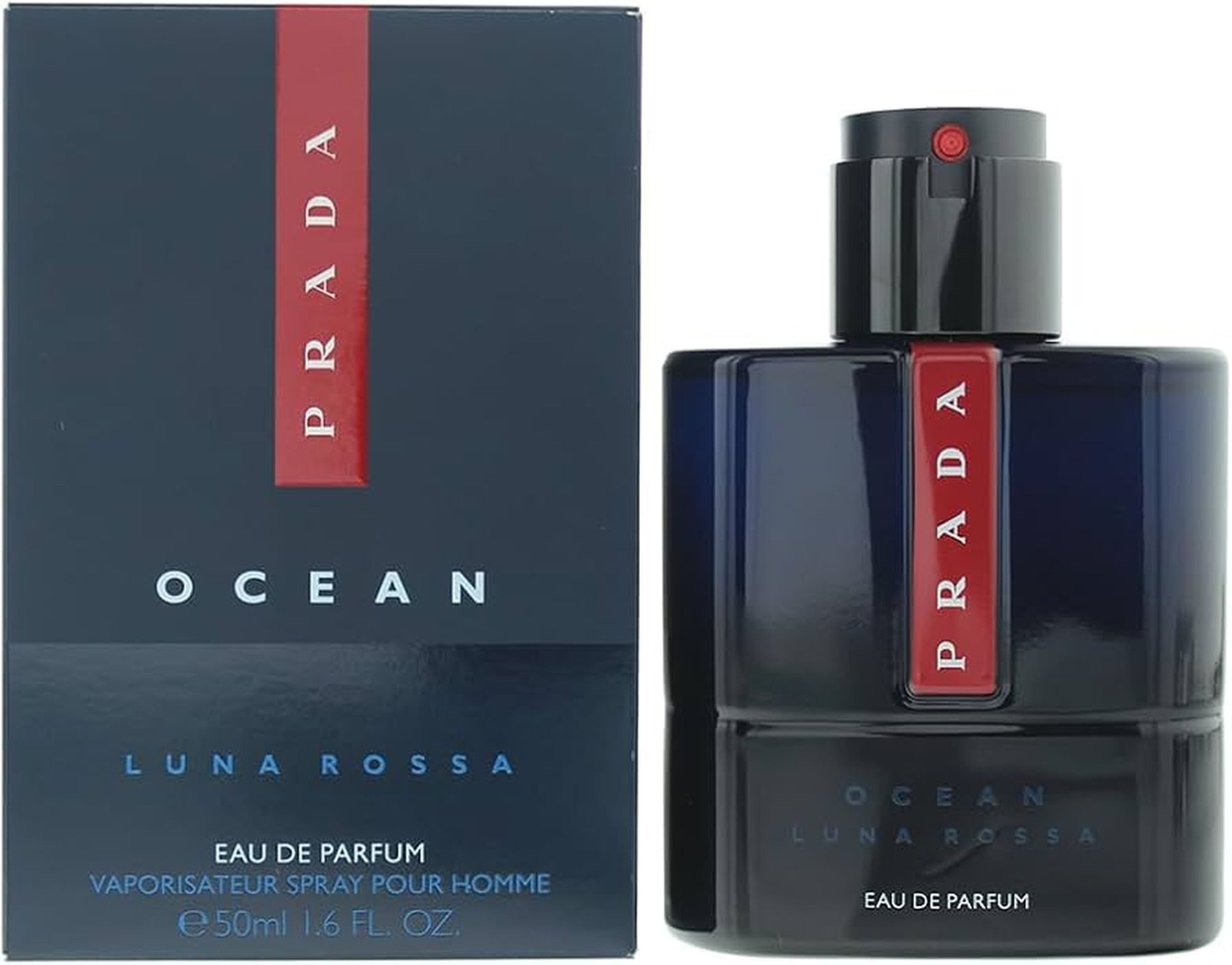 PRADA Парфюмы Luna Rossa Ocean Männer EDP Spray, PRADA, Herrenparfüm, Glasflakon, Herrenduft