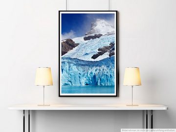 Sinus Art Poster 90x60cm Poster Spegazzini Gletscher Patagonien Argentinien