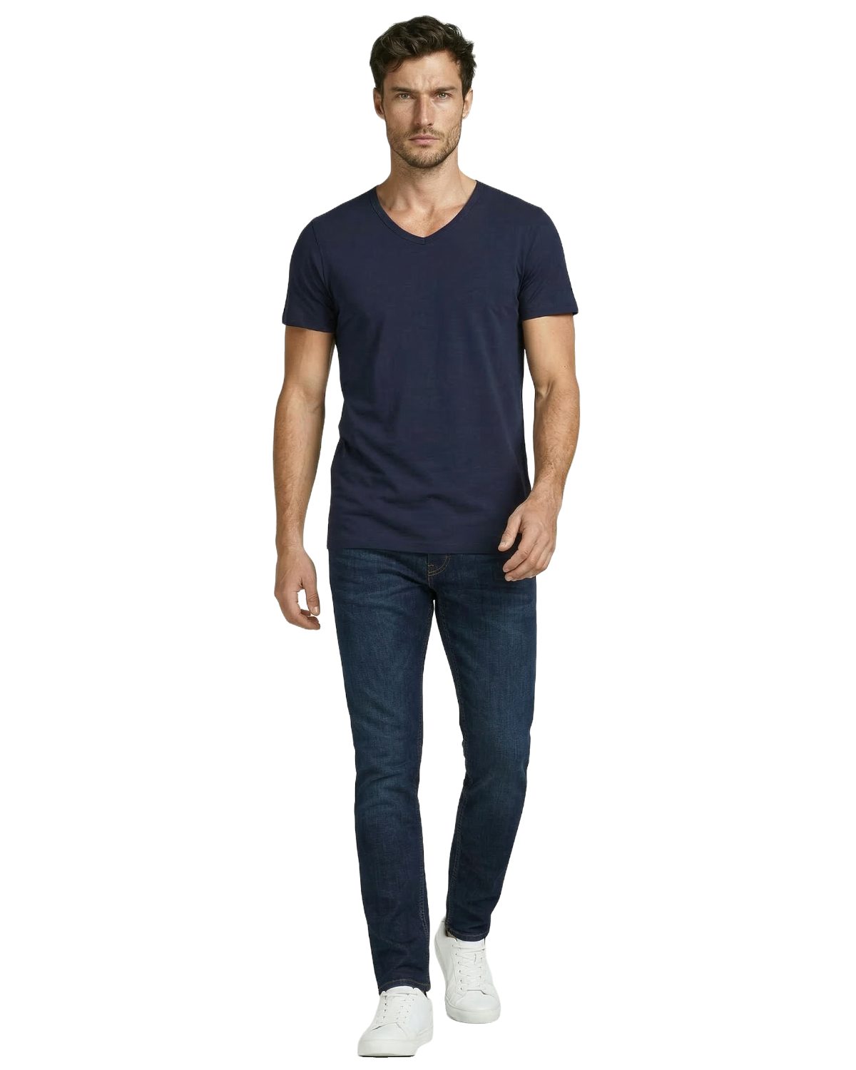 Jack & Jones T-Shirt (Spar-Set, 3er-Pack) in Unifarben