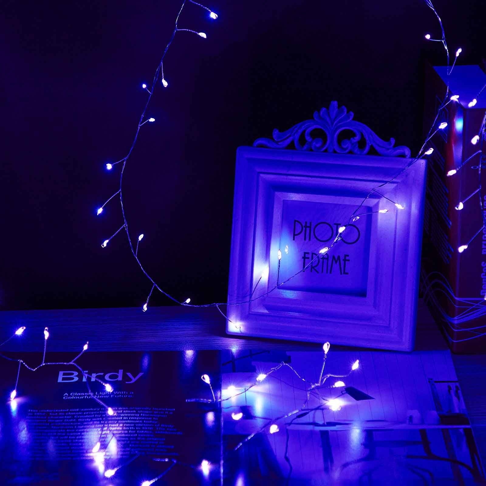 Sunicol LED-Lichterkette 3M/6M LED Lichterkette, USB-betrieben, Fernbedienung, 8 modi