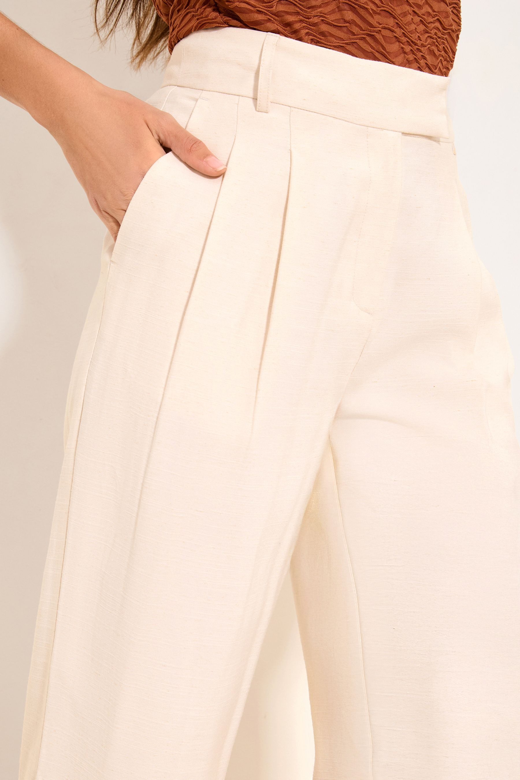LIPSY Palazzohose Friends Like These Tailored Fit Hose, Kurzgröße (1-tlg)