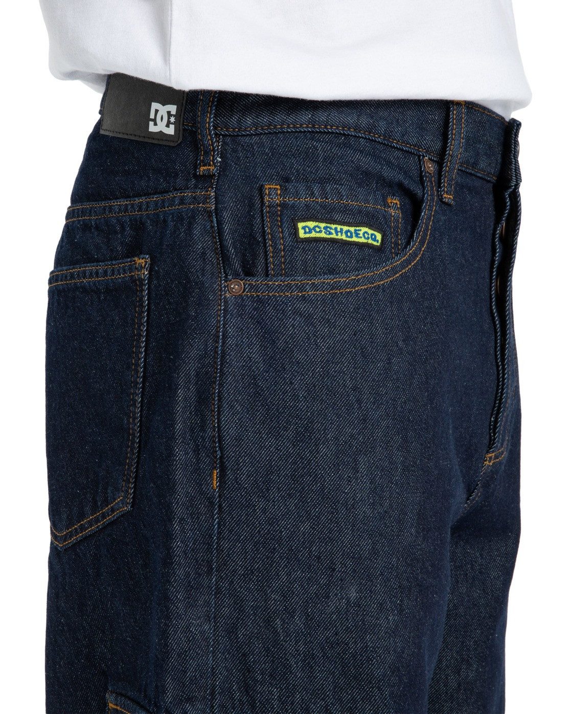 DC Shoes Relax-fit-Jeans Worker Baggy Denim Cargo Rir
