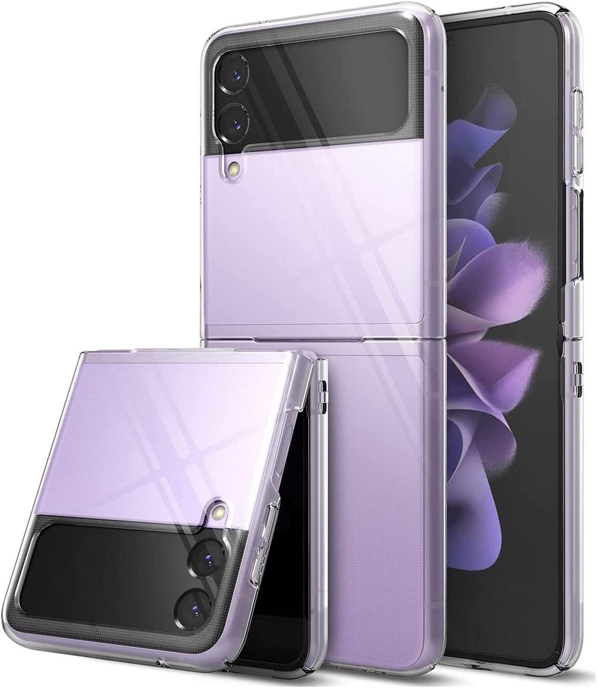 MSM Handyhülle Hülle für Samsung Galaxy Z Flip 3 5G Silikon Schutzhülle TPU Tasche