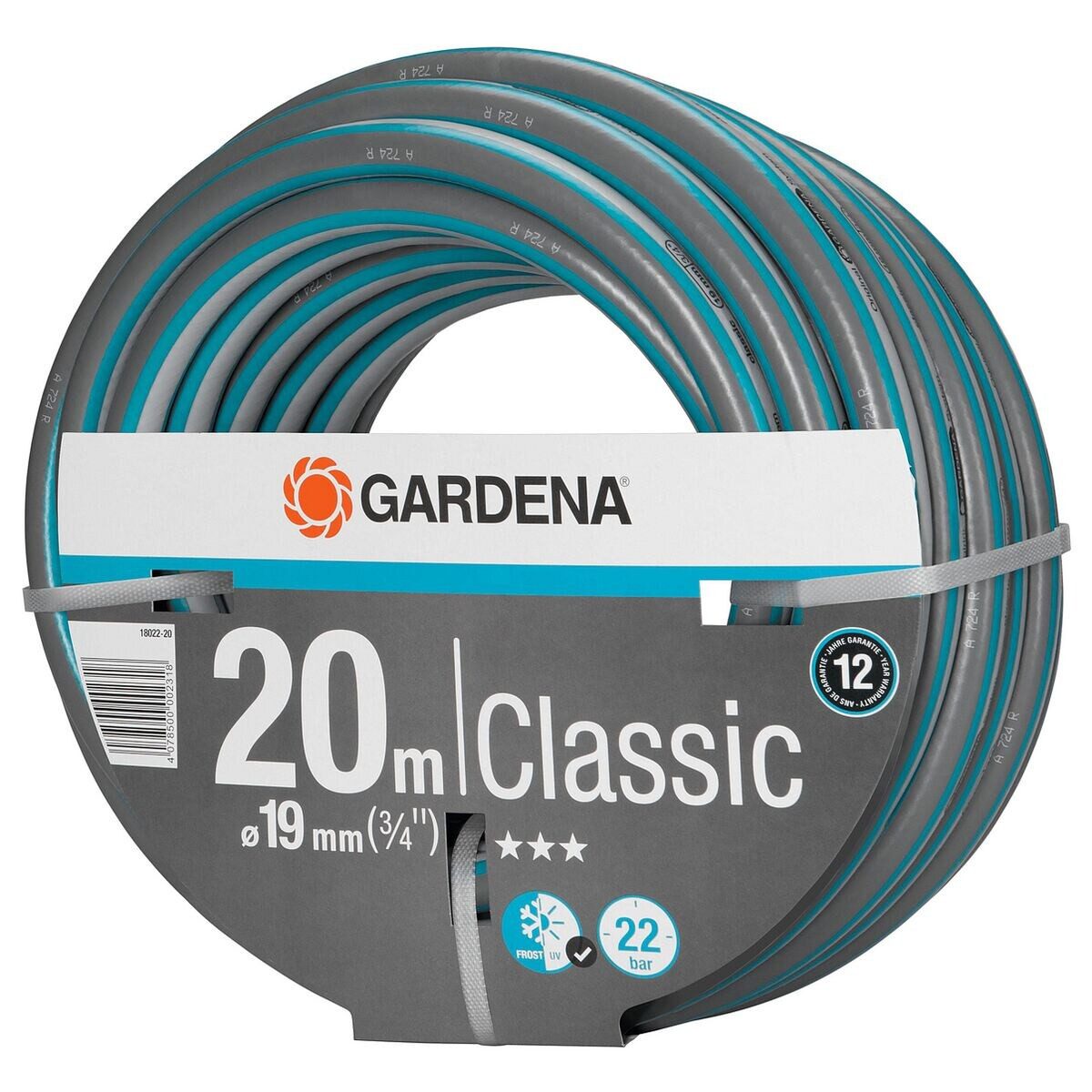 GARDENA Gartenschlauch 18022-20, 19 mm (3/4), 20 m