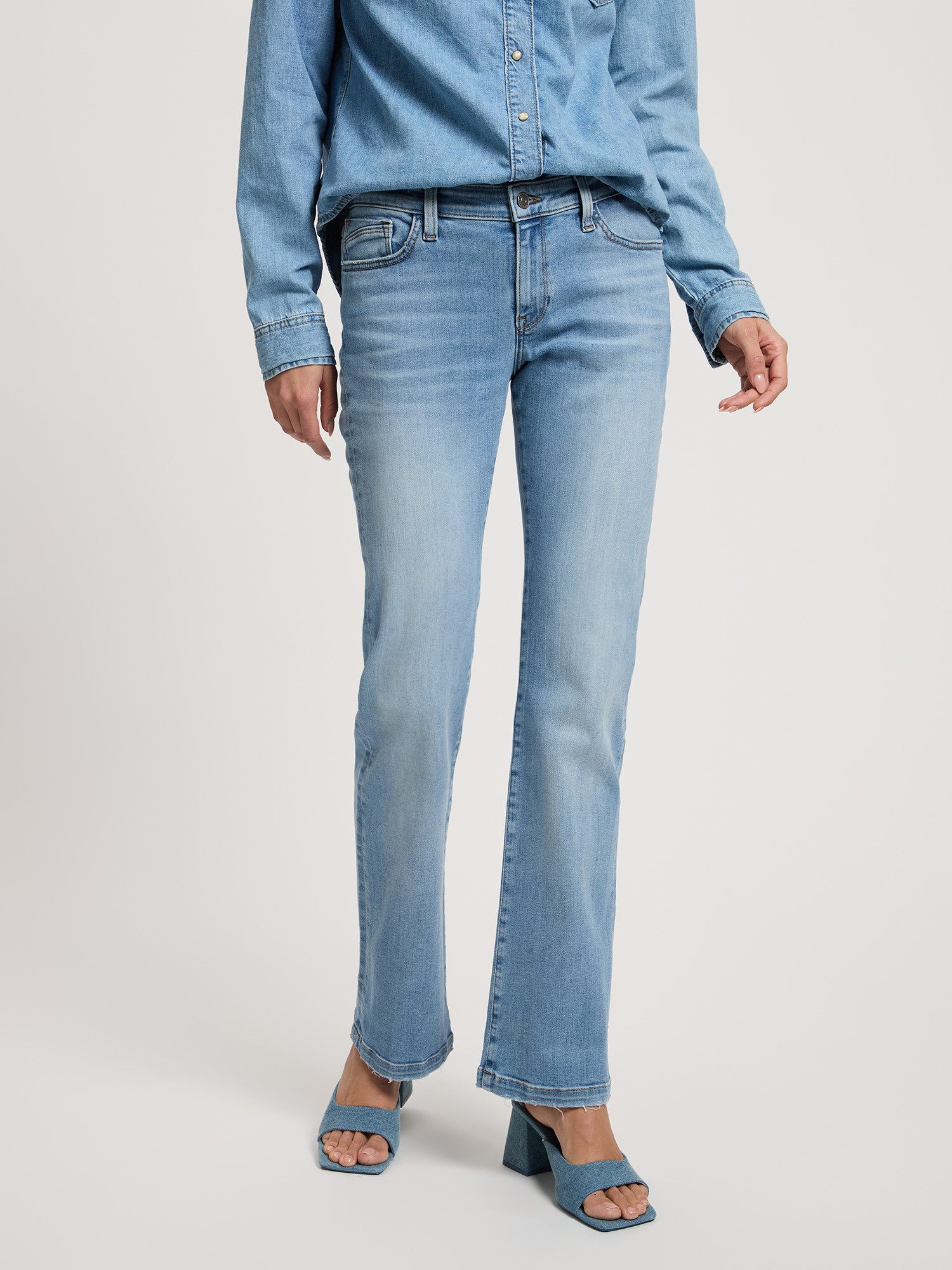 CROSS JEANS® Bootcut-Jeans Lauren günstig online kaufen