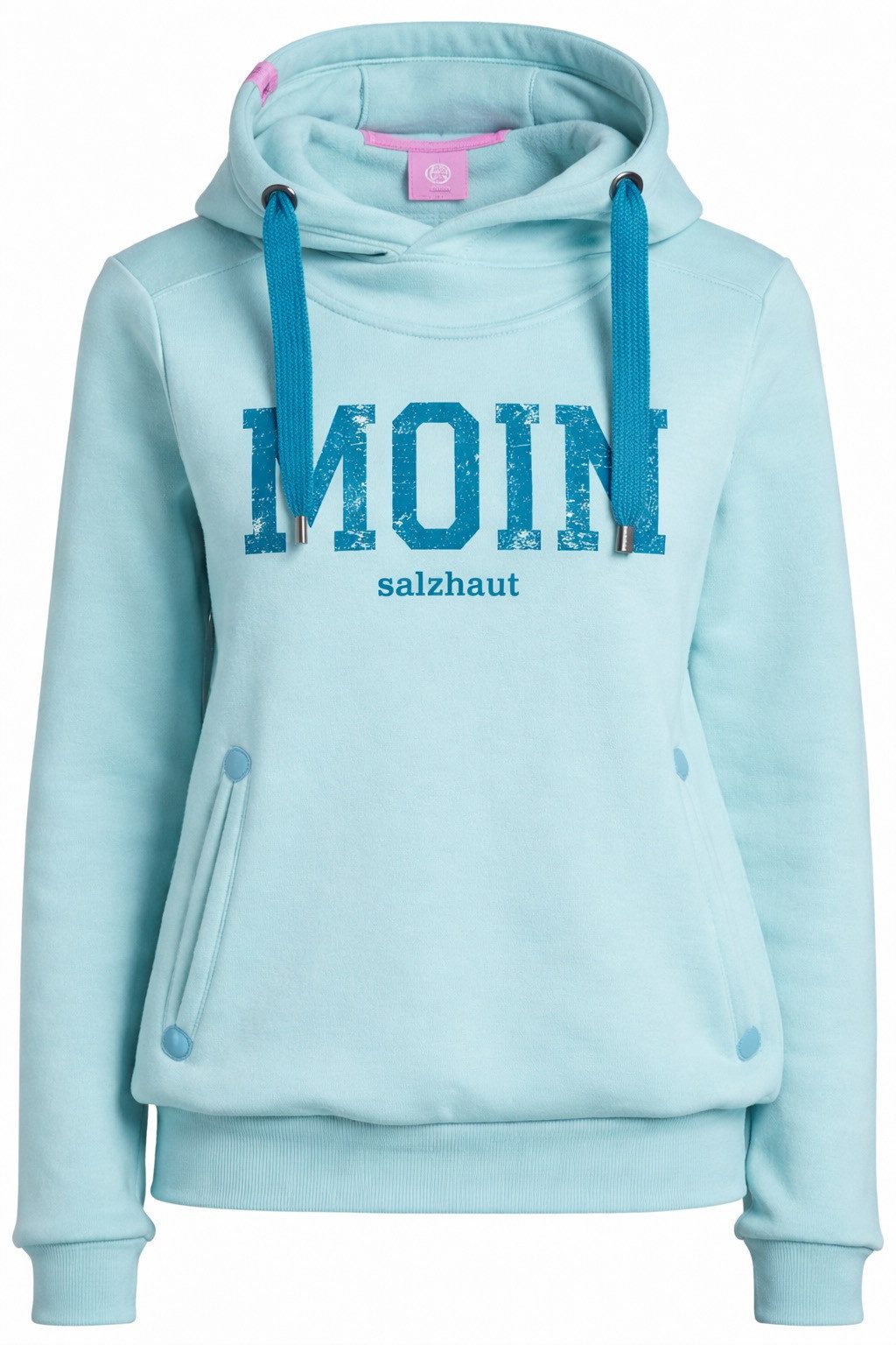 salzhaut Hoodie Salzhaut Hoodie Sünn mit Schriftzug MOIN günstig online kaufen