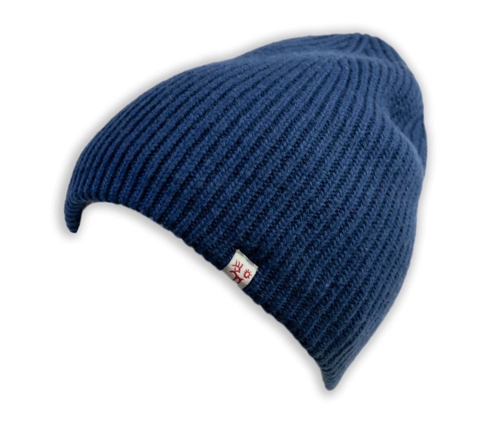 Börjesson Handskar Beanie Kulan Doppelstrickmütze aus Schweden im modernen Beanie-Stil Hochwertige Materialmischung