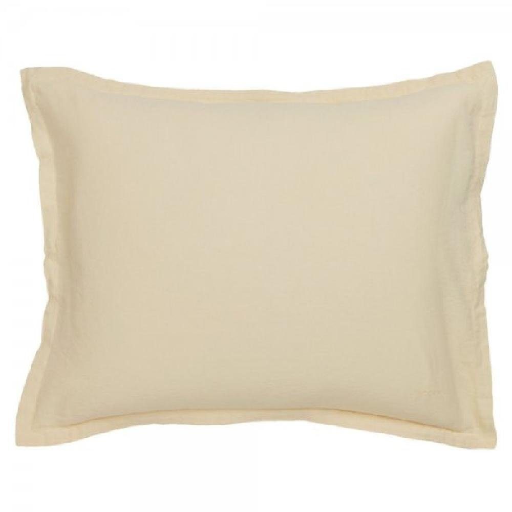 Gant Bettwäsche Gant Home Kopfkissenbezug Cotton Linen Butter Yellow (40x80cm)