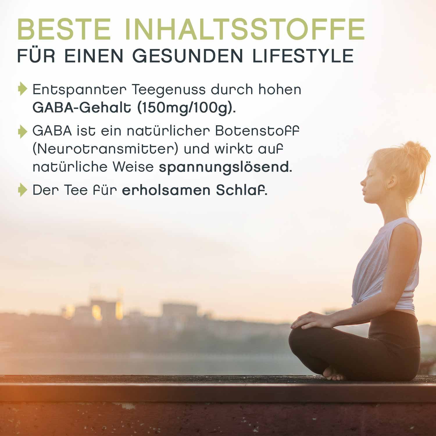 tea exclusive Tee GABA Tee BIO, Schwarzer Tee, China, 80g, Ausgewogen mit süßlich-wuerziger Note und weichem, leicht rauchigen Ab