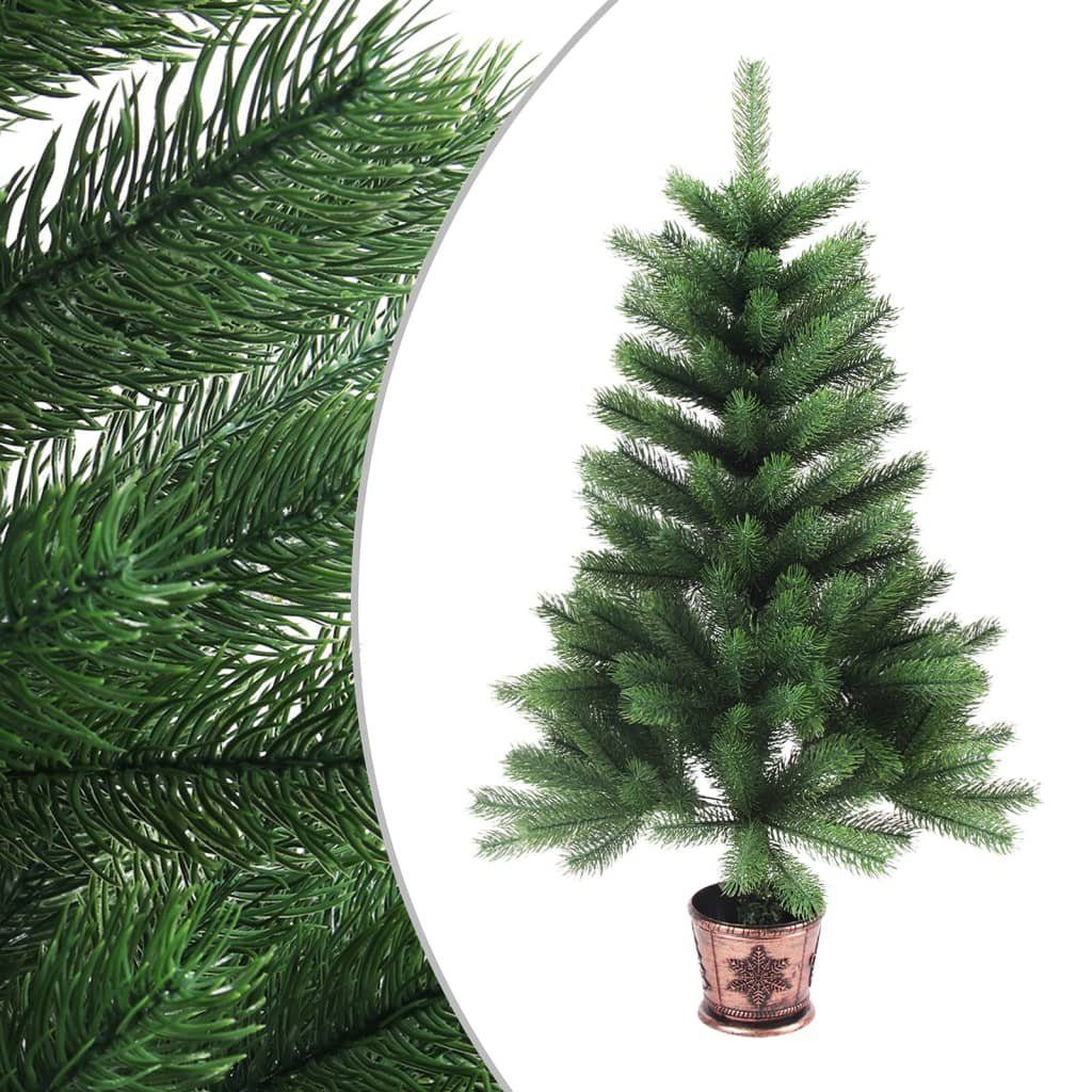 DOTMALL Künstlicher Weihnachtsbaum Tannenbaum künstlich Naturgetreue Nadeln, einfacher Aufbau