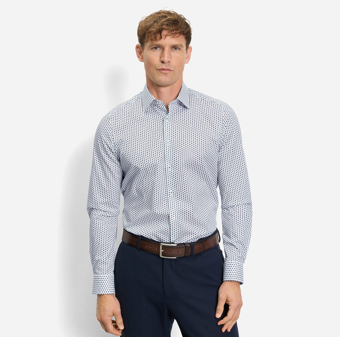 OLYMP Langarmhemd Level 5 body fit, Kentkragen, Businesshemd günstig online kaufen