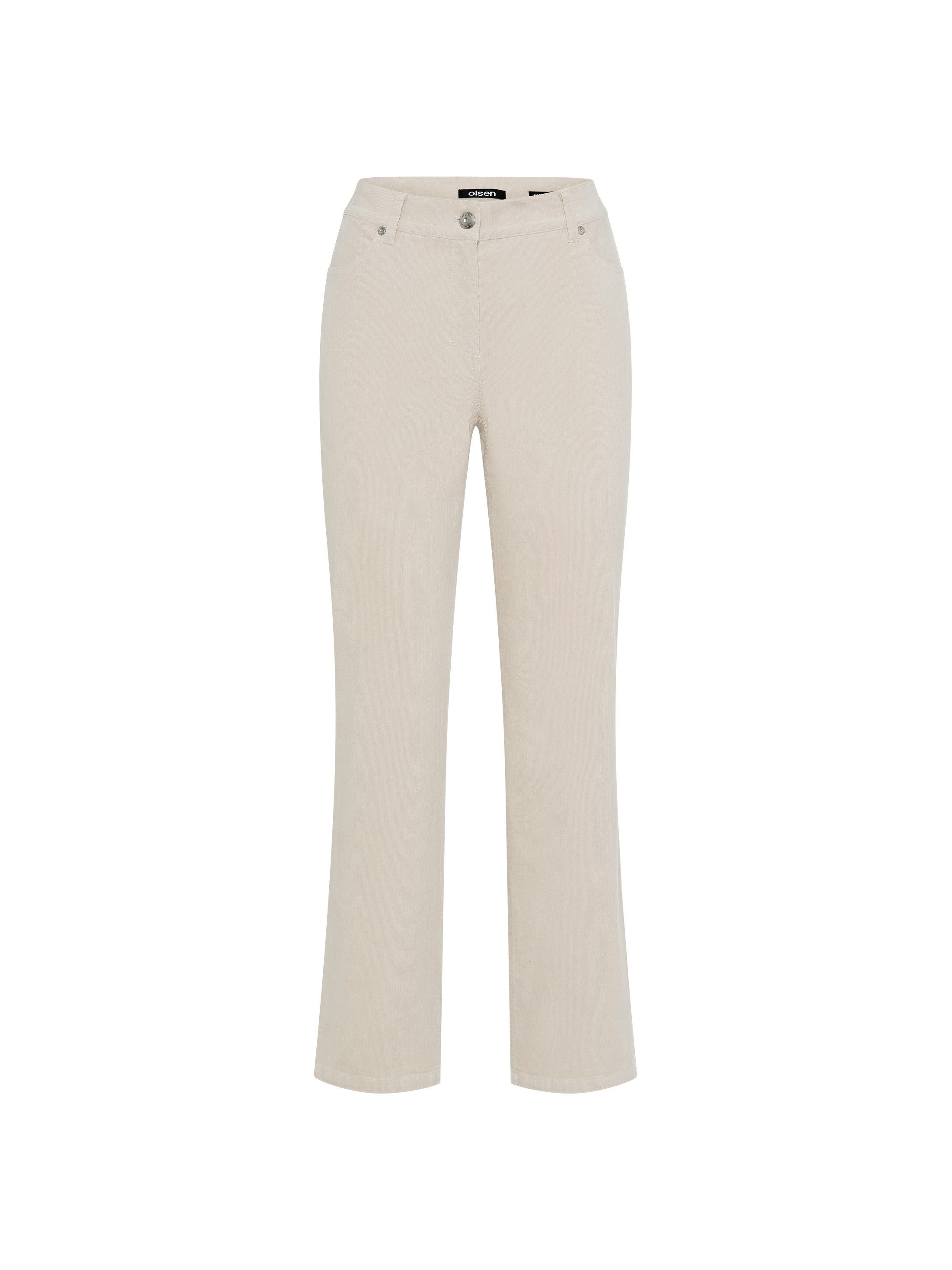 Olsen Stoffhose in Cord-Optik