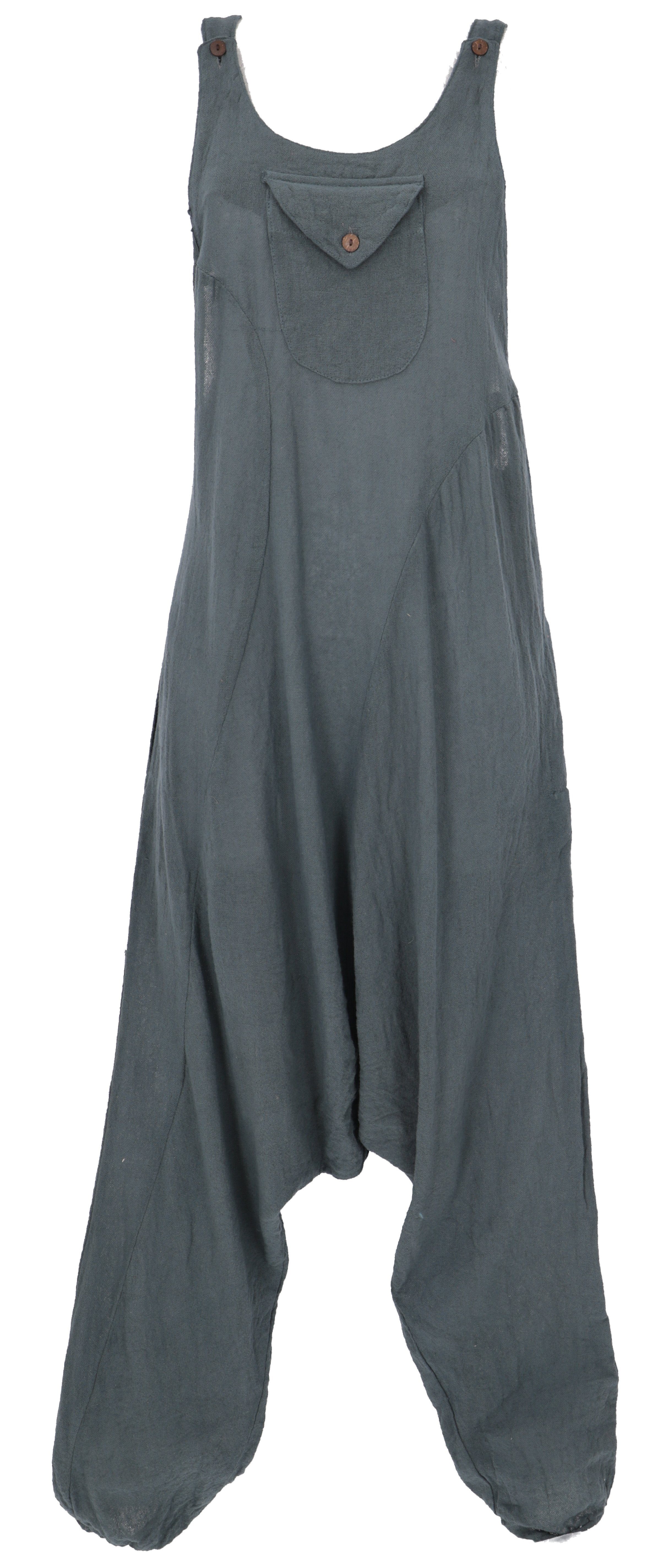 Guru-Shop Relaxhose Natürliche Boho Latzhose, Overall, günstig online kaufen