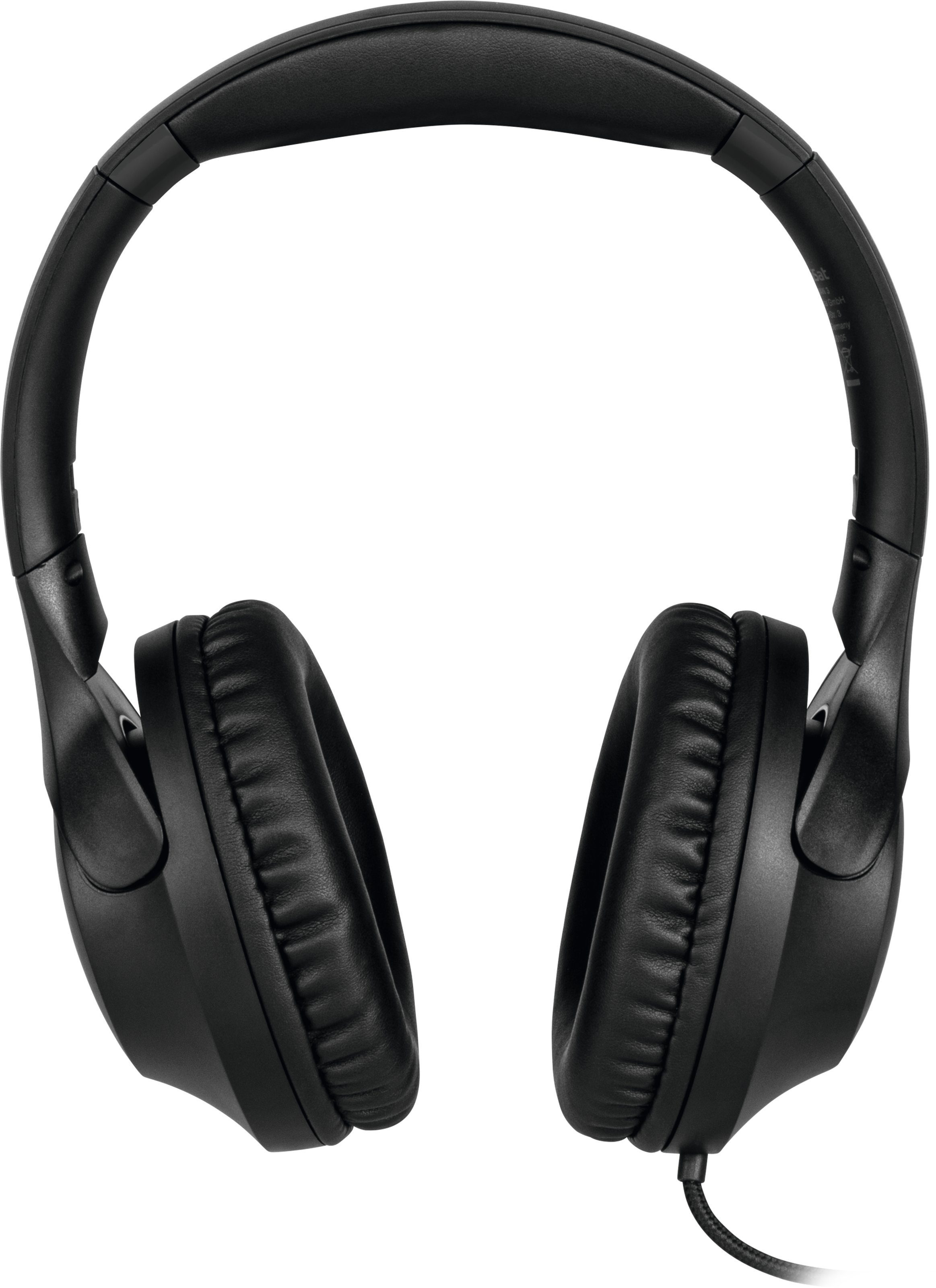 TechniSat STEREOMAN 3 Over-Ear-Kopfhörer (Длинаnverstellbar, kabelgebunden, Integriertes Mikrofon)