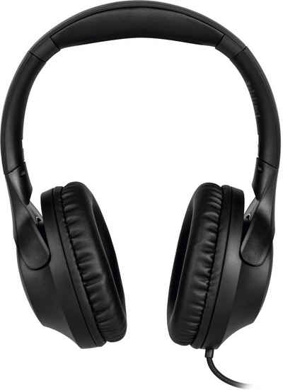 TechniSat STEREOMAN 3 Over-Ear-Kopfhörer (Integriertes Mikrofon zur Mobiltelefonie, Längenverstellbar, kabelgebunden)