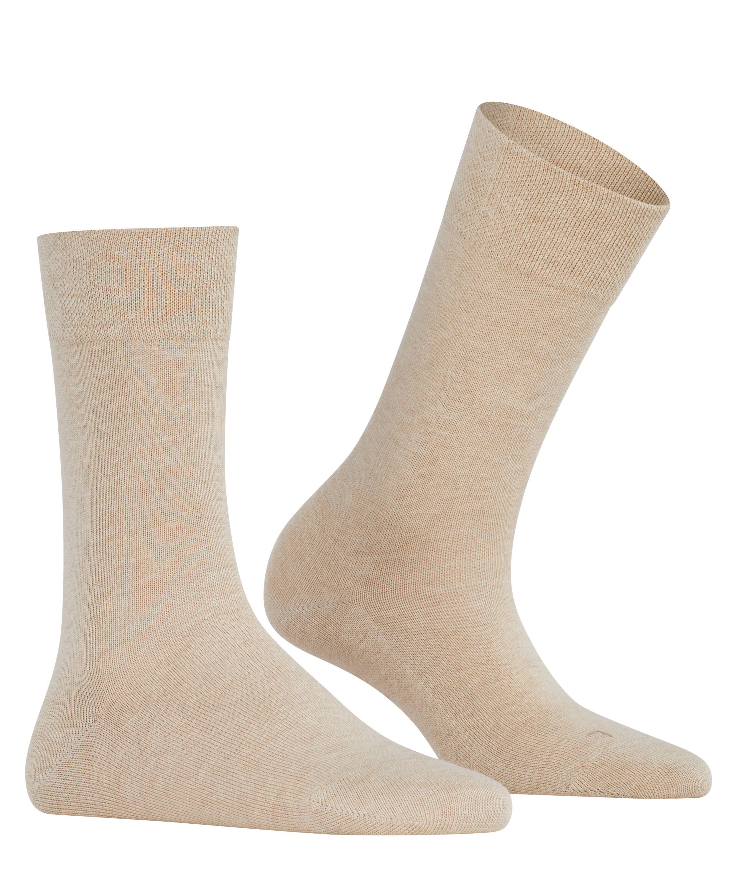 Sensitive mel. London sand FALKE Socken (1-Paar) (4650)
