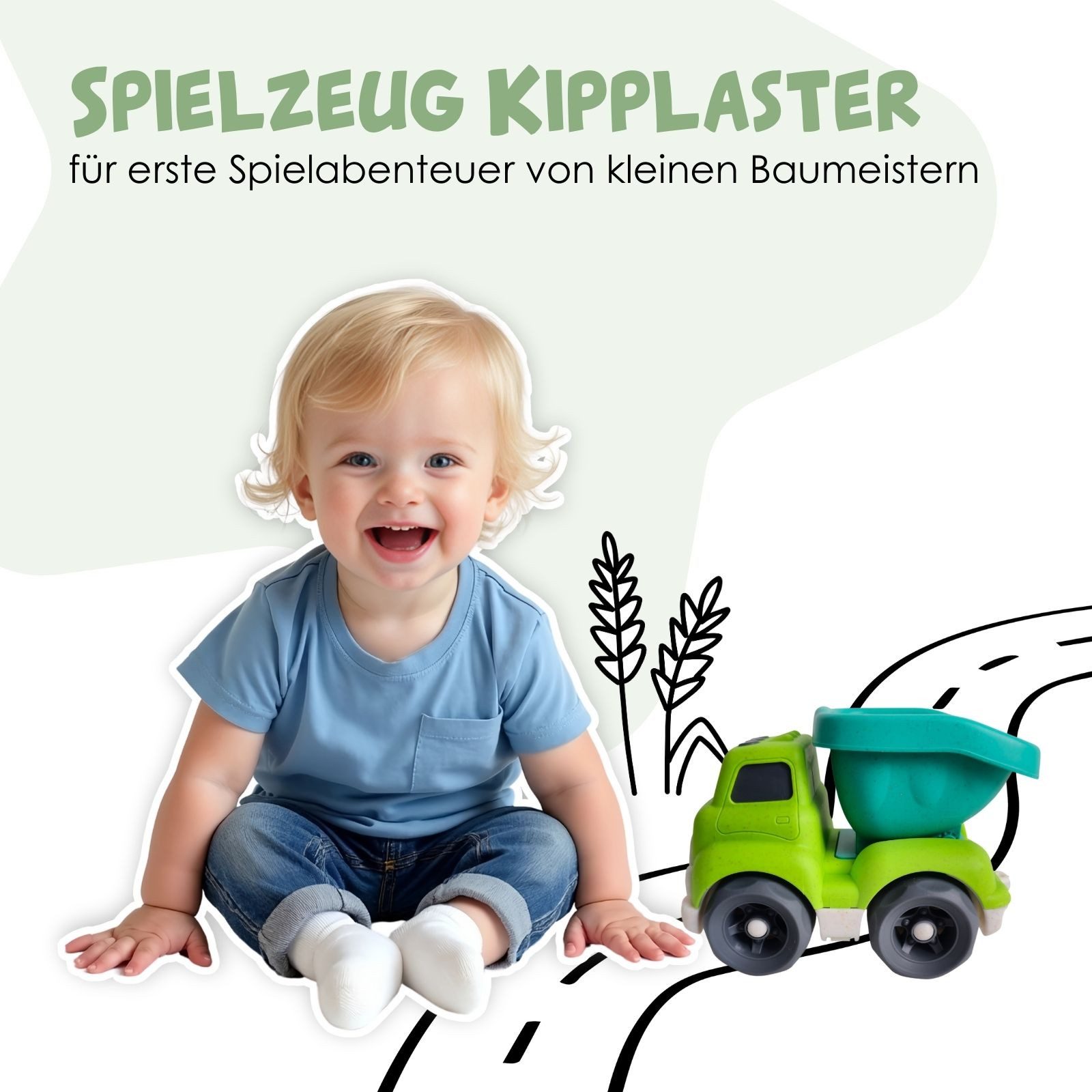 alldoro Spielzeug-LKW Kipplaster mit beweglicher Kippmulde, günstig online kaufen