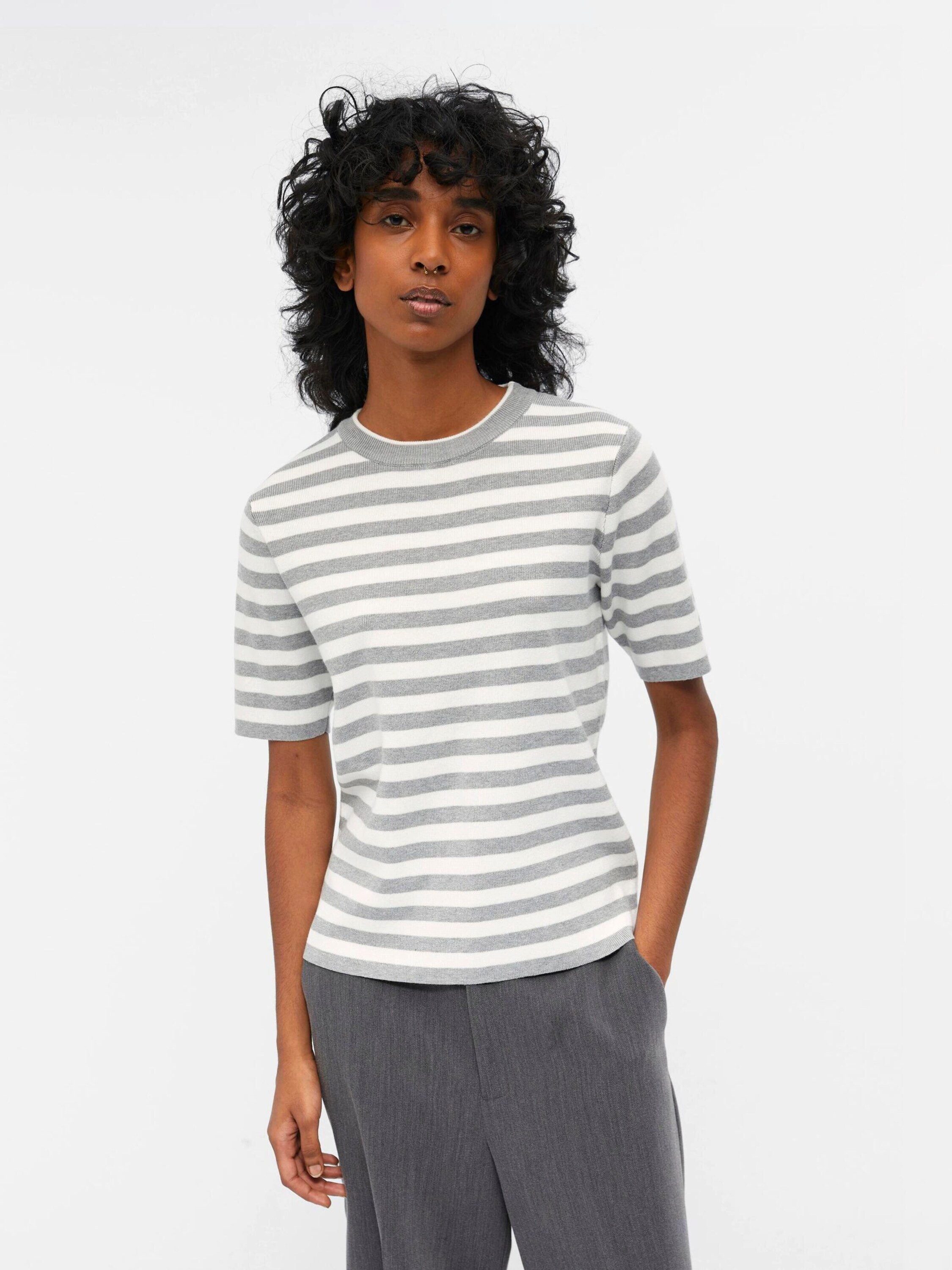 Object T-Shirt Ester (1-tlg) Plain/ohne Details günstig online kaufen