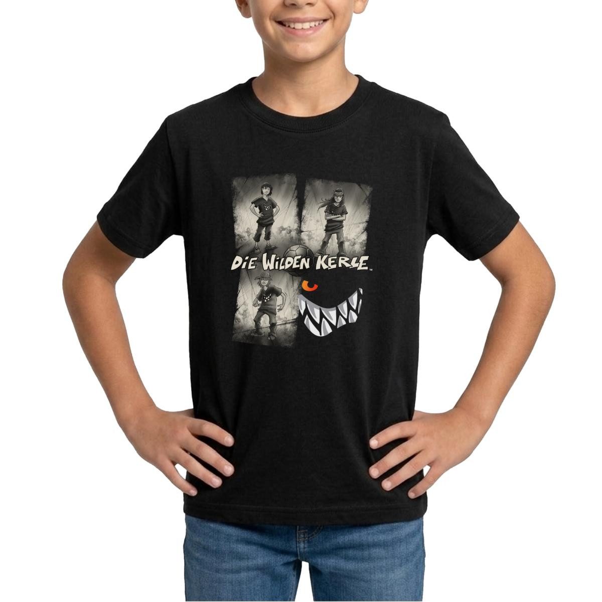T-Shirt Die Wilden Kerle Quartett Vintage Teenager T-Shirt