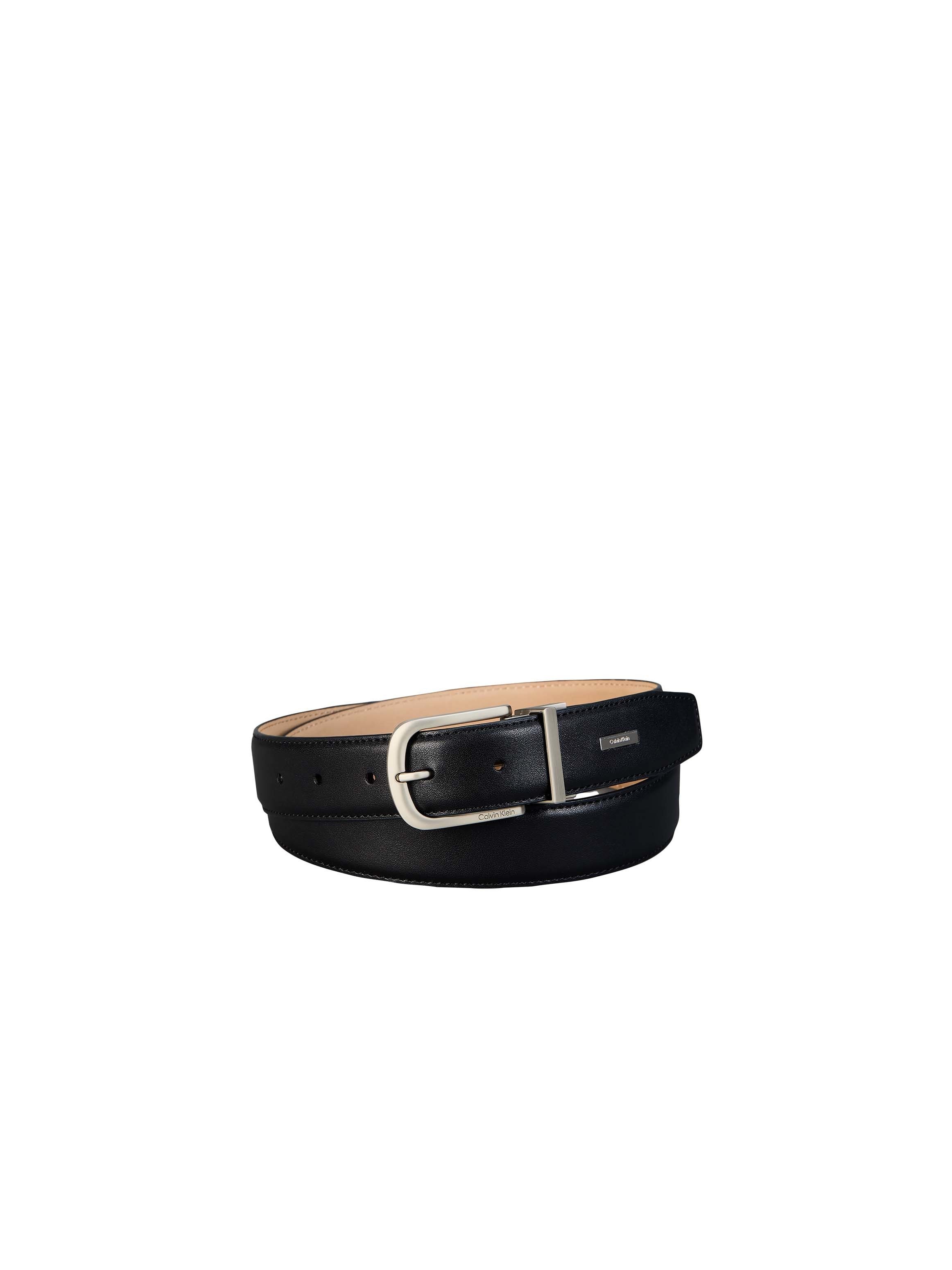 Calvin Klein Ledergürtel CURVED PIN BUCKLE SMOOTH 32MM AD Regular fit und größenverstellbar