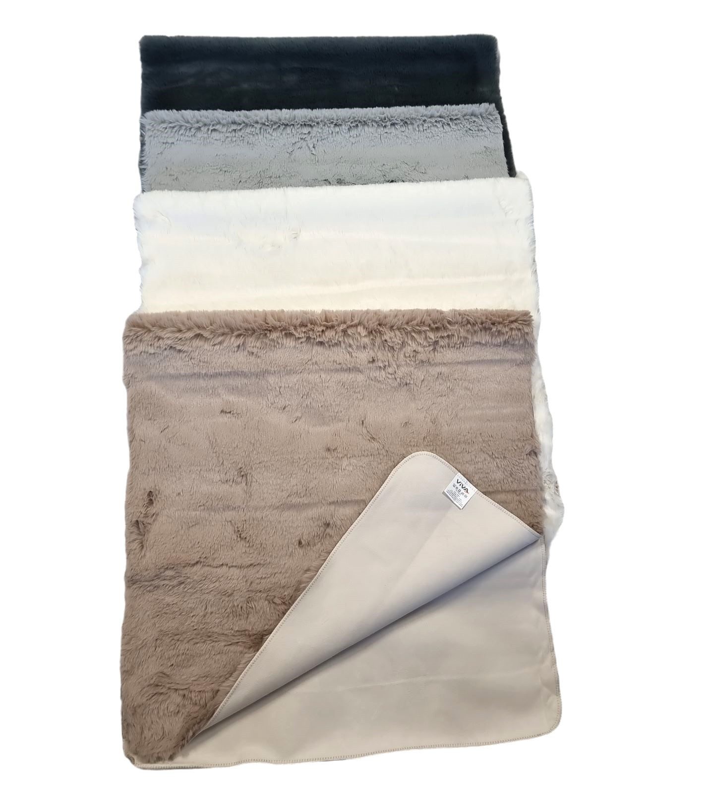 VIVA Home Fellteppich Kunstfellteppich von VIVAHome 70 x 140 cm, Kuschelfel günstig online kaufen