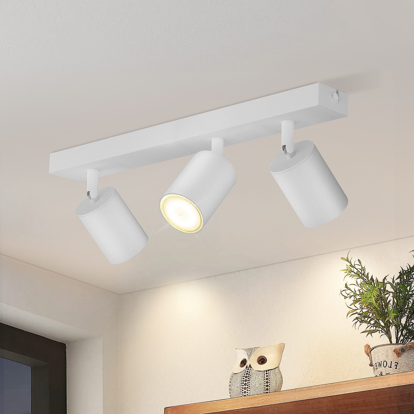 Nettlife Deckenstrahler Schwarz Wohnzimmer 2/3/4 Flammig günstig online kaufen