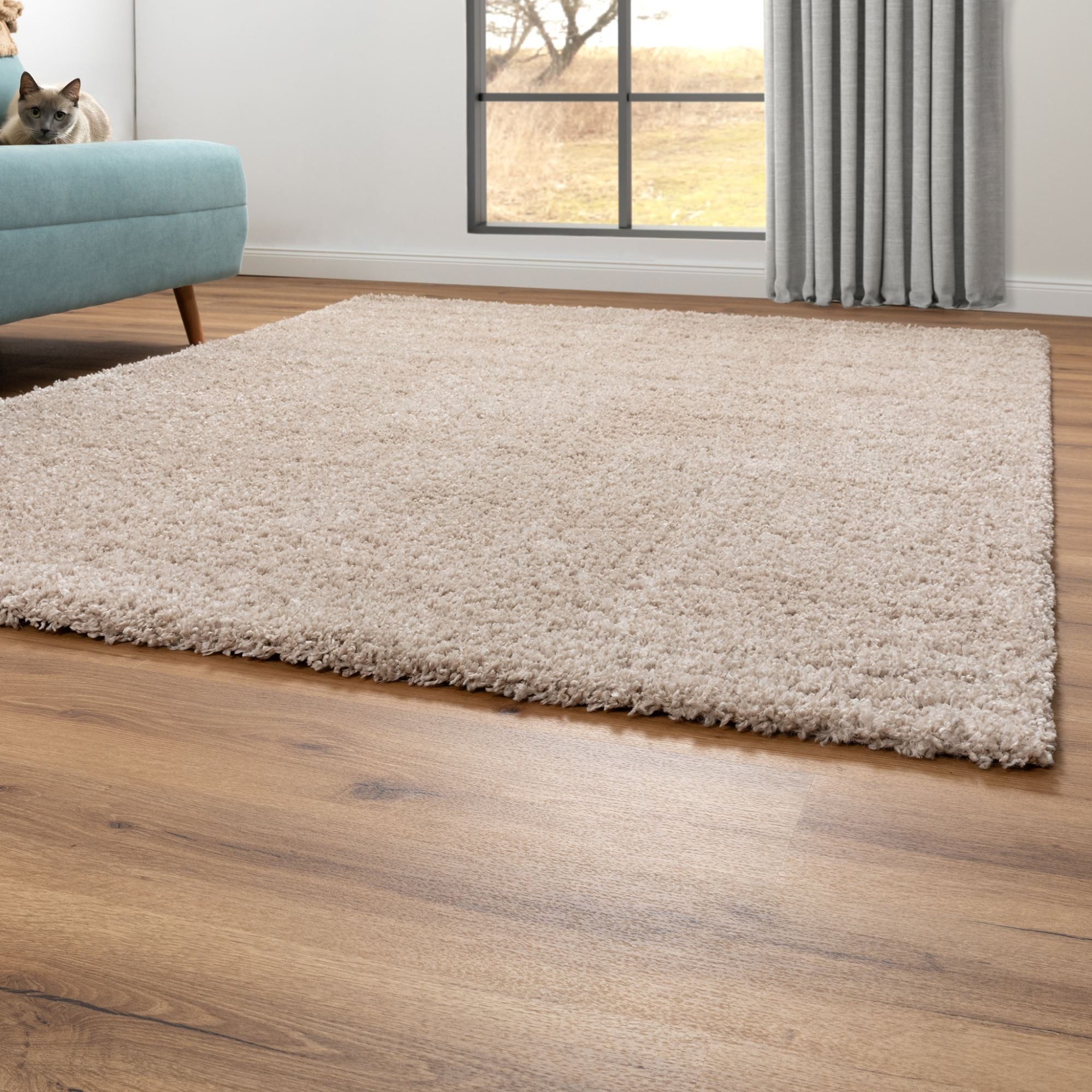 Steffensmeier Hochflor-Teppich Valencia, Rechteckig, Shaggy, Langflor, günstig online kaufen
