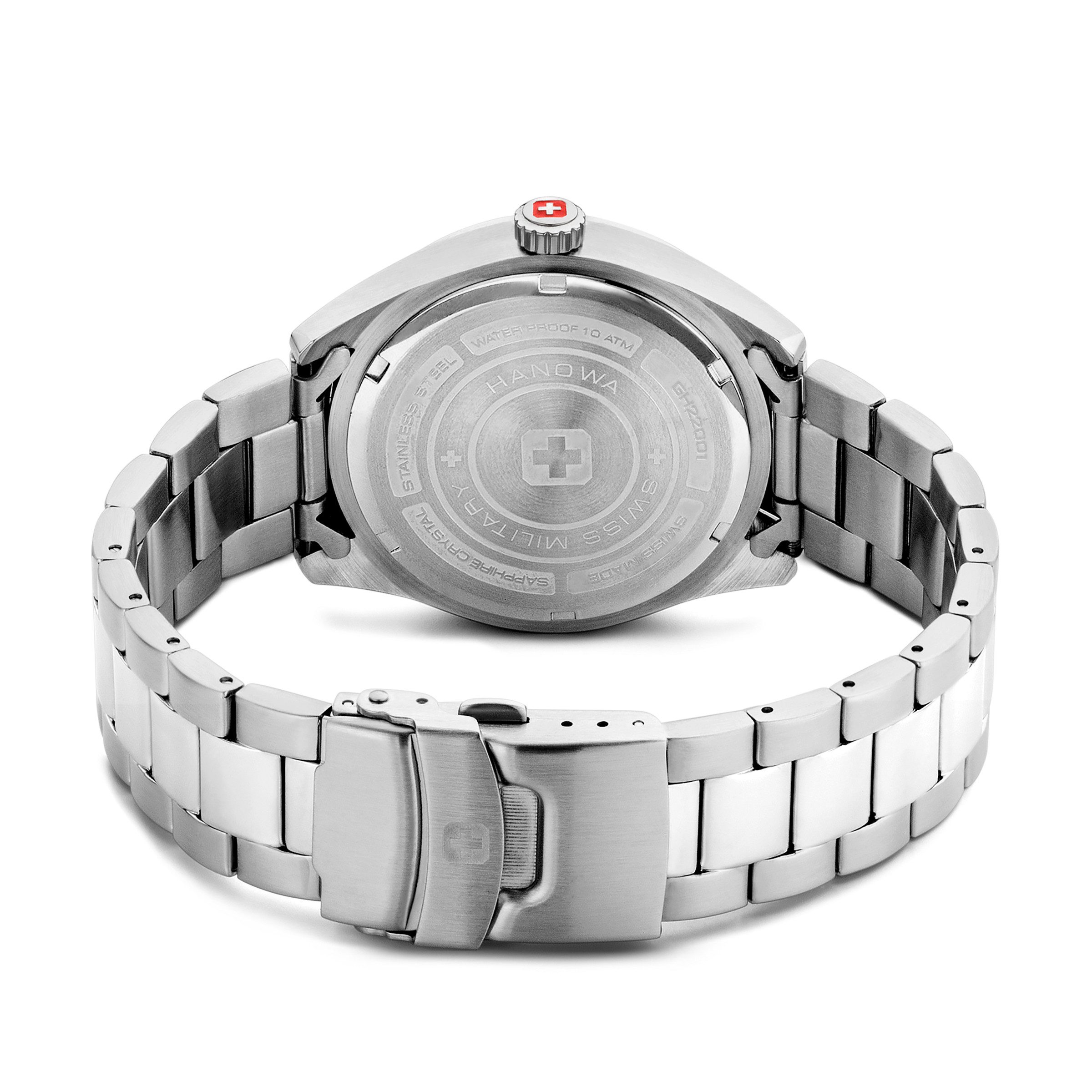 Swiss Military Hanowa Quarzuhr Quarzuhr Herrenuhr 40 Quarz Herren