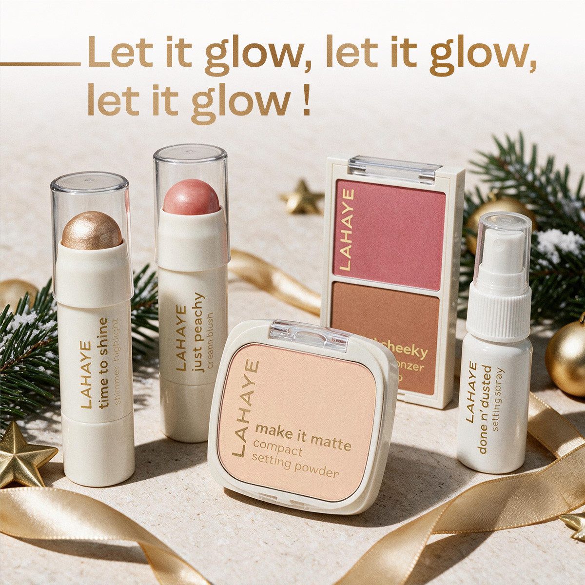 LAHAYE Adventskalender Beauty 2026 "be gorgeous" - (Set), 24 Beauty & Make-up Überraschungen – Bild 4 von 5
