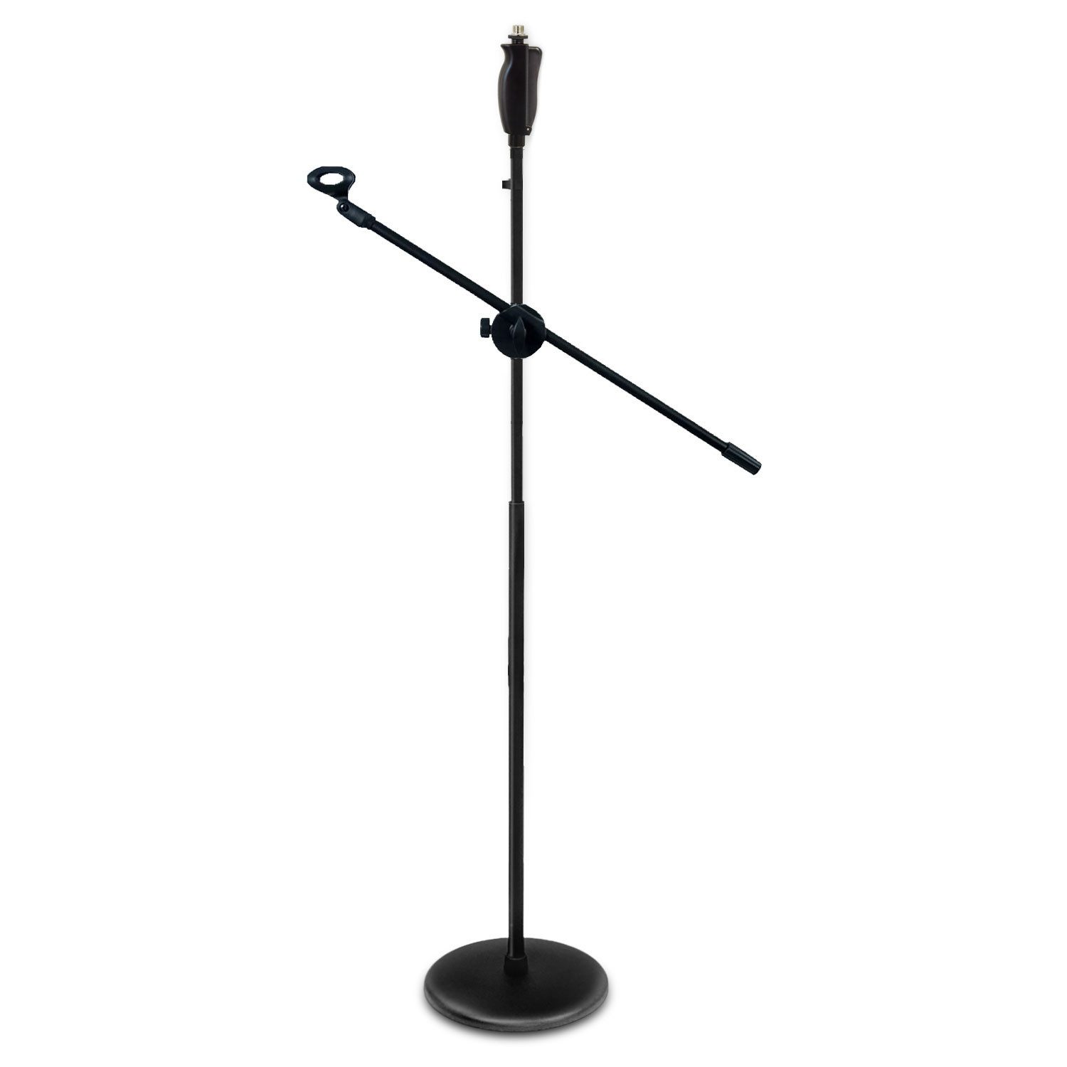 Mikrofonständer keepdrum Mikrofonständer MS124 Einhand-Stativ mit Galgen