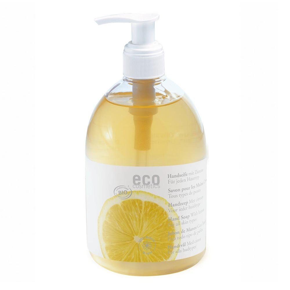 Eco Cosmetics Handseife Body - Handseife Zitrone 300ml, 1-tlg. | Handseifen