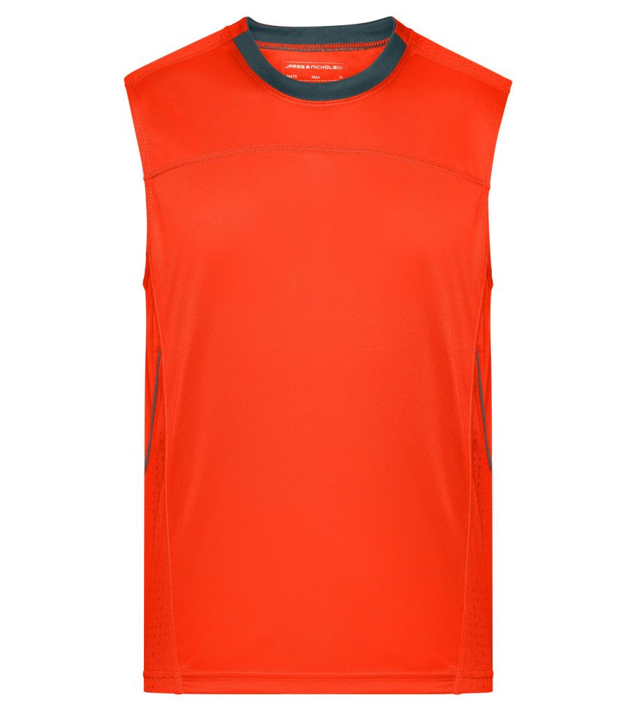 James & Nicholson Lauftop Doppelpack Sportliches Herren Lauf Top aus Funktionspolyester JN470 (Doppelpack, 2er-Pack) Feuchtigkeitsregulierendes Material