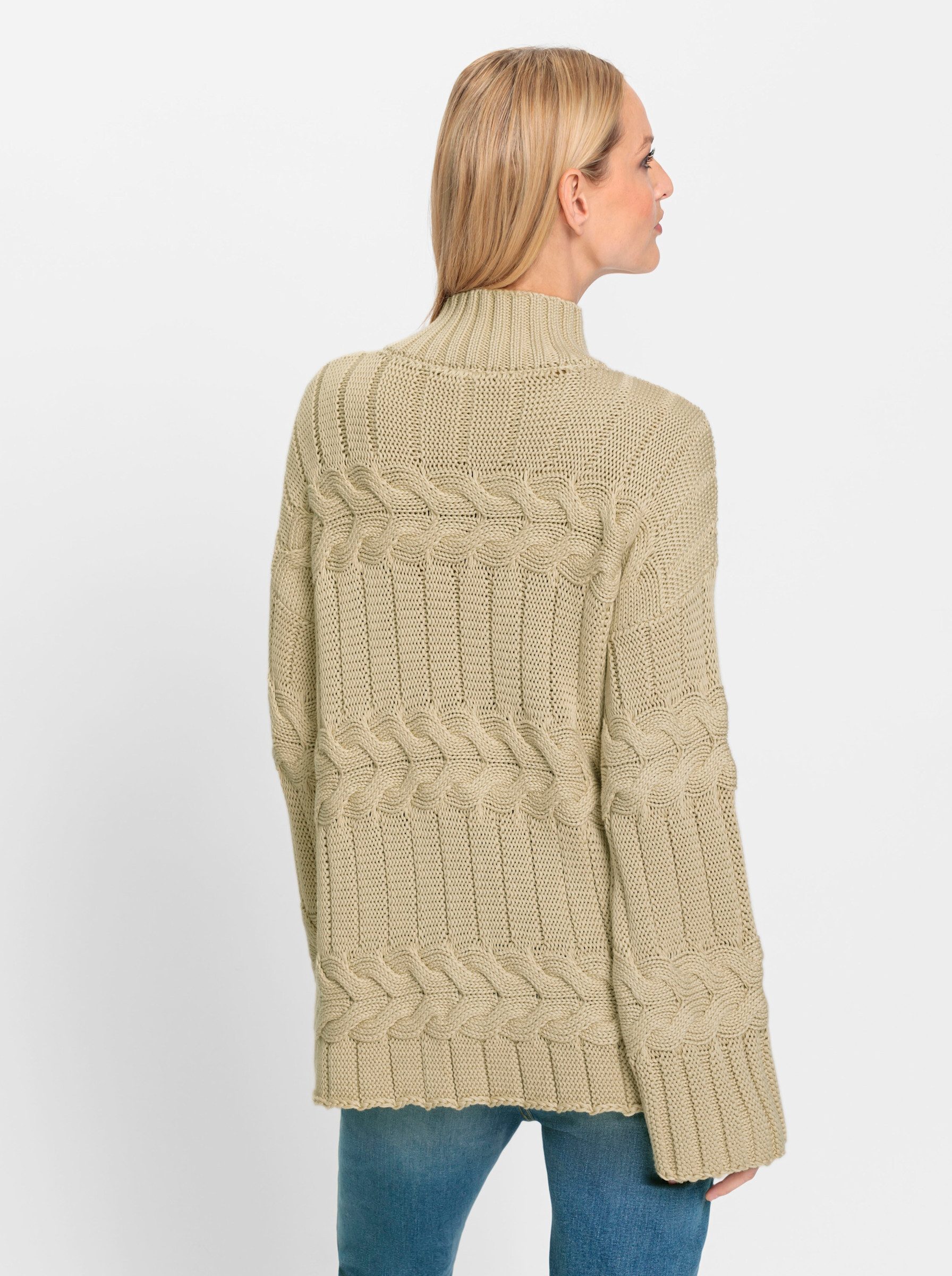 heine Strickpullover Stehkragenpullover . günstig online kaufen