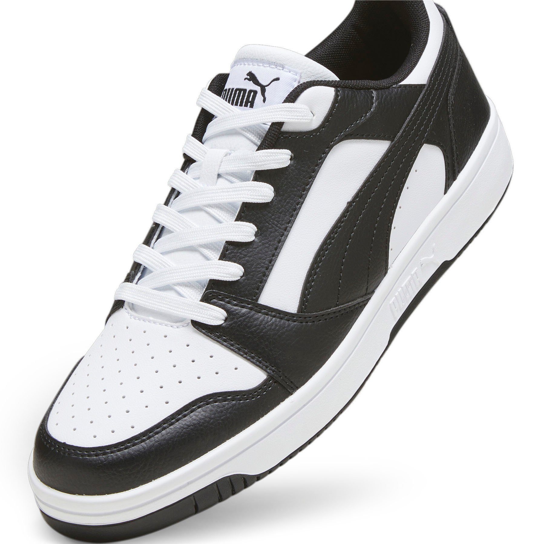 PUMA Sneaker PUMA REBOUND V6 White White-PUMA LOW Black-PUMA